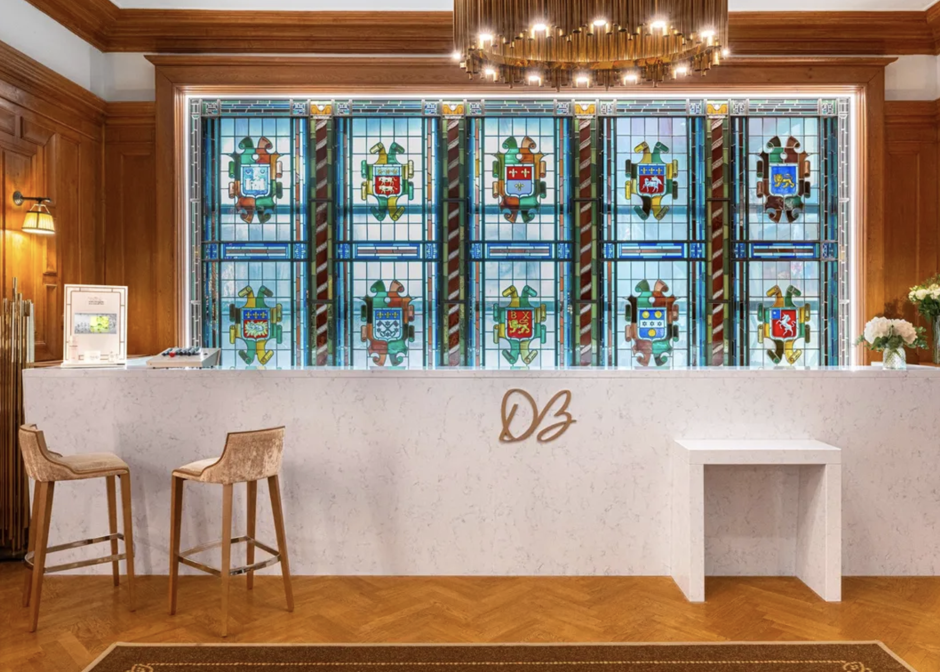 L’accueil du spa © Le Normandy Barrière