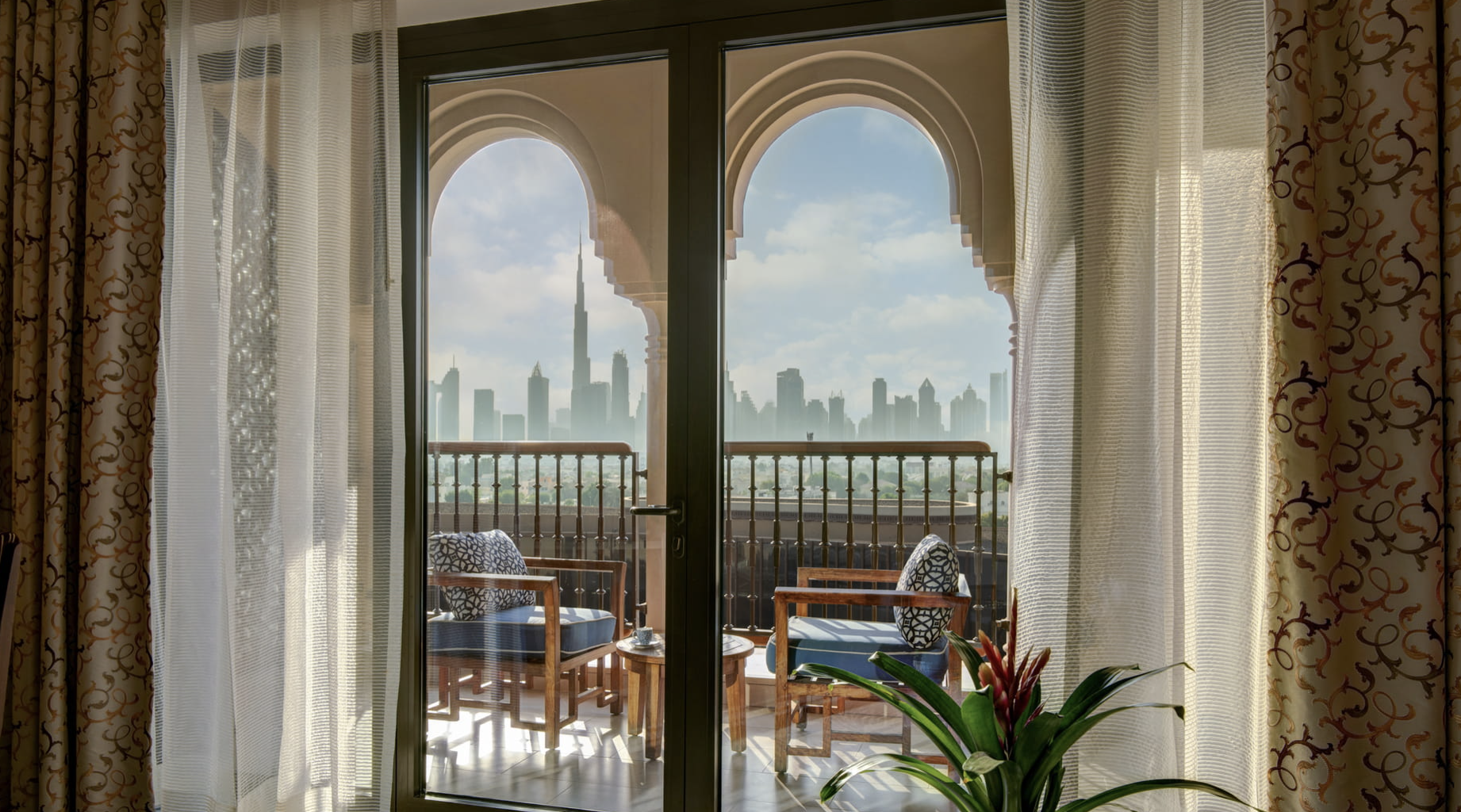 Vue sur la ville depuis l’hôtel © Four Seasons Jumeirah Beach