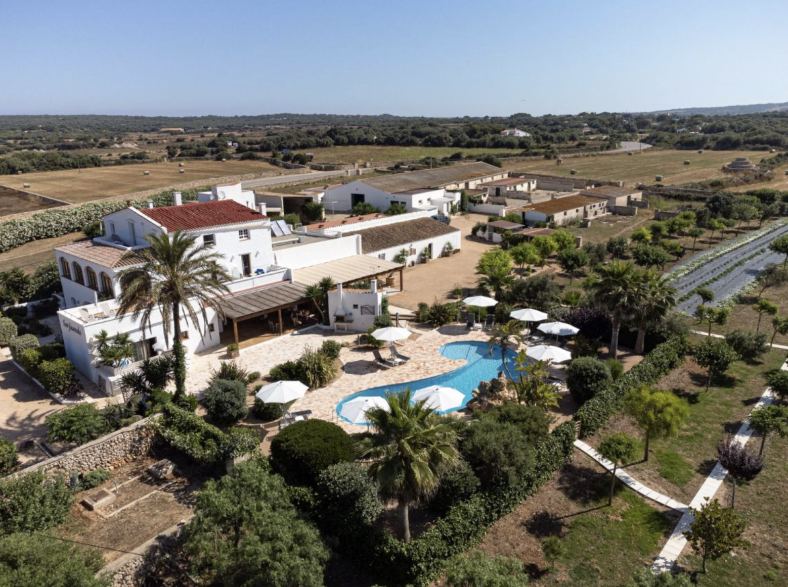 La vue de Son Juaneda agroturismo © Son Juaneda agroturismo