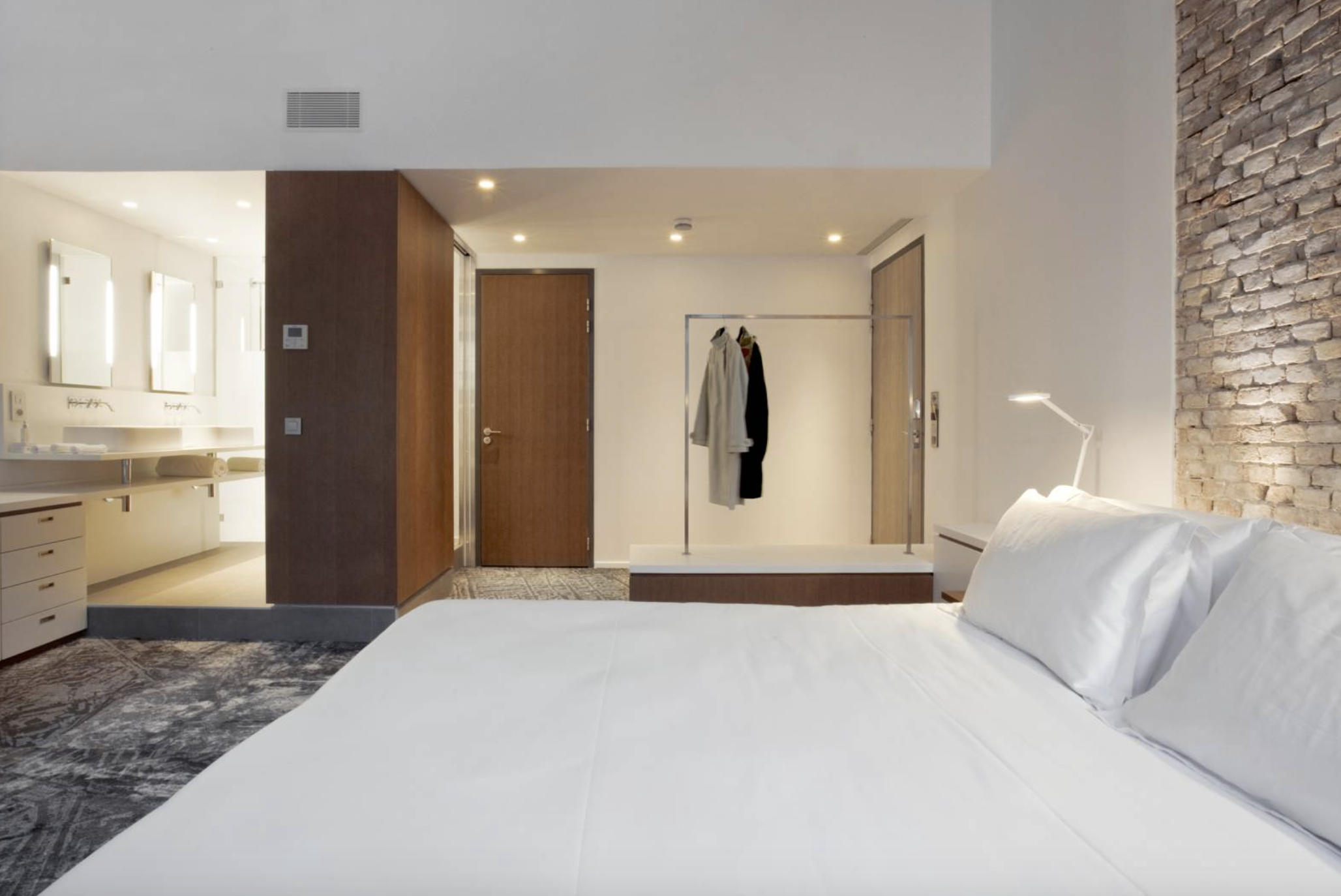 Une chambre de l’hôtel spa © C2 Marseille