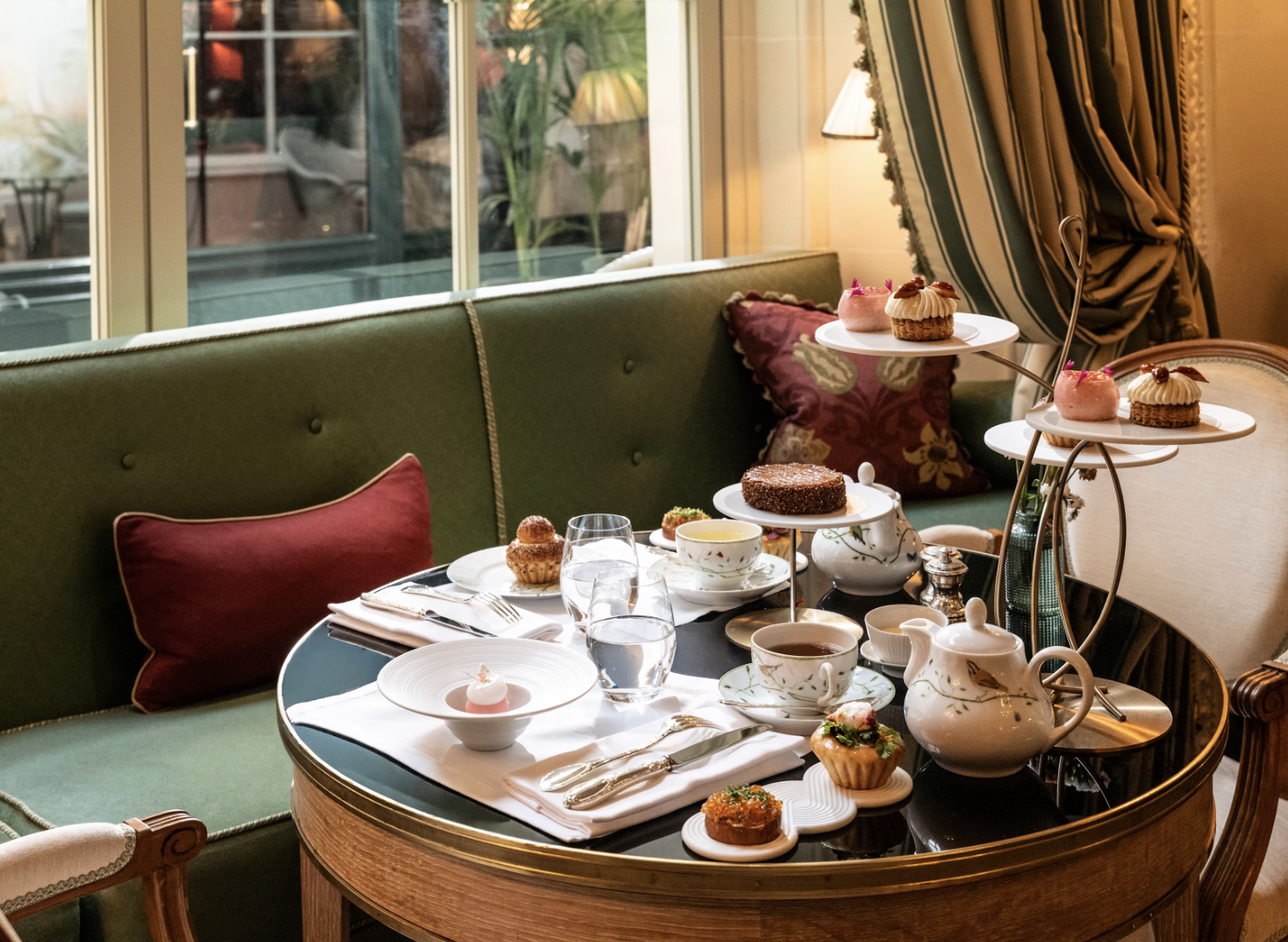 La table de Tea Time © Le Bristol Paris