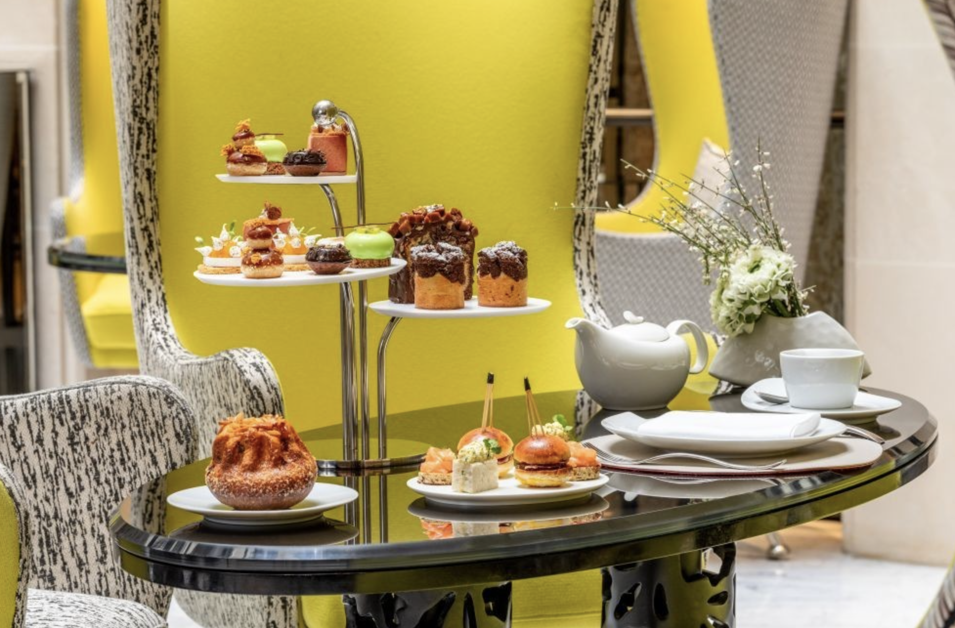 Le goûter du Burgundy Paris © Burgundy Paris