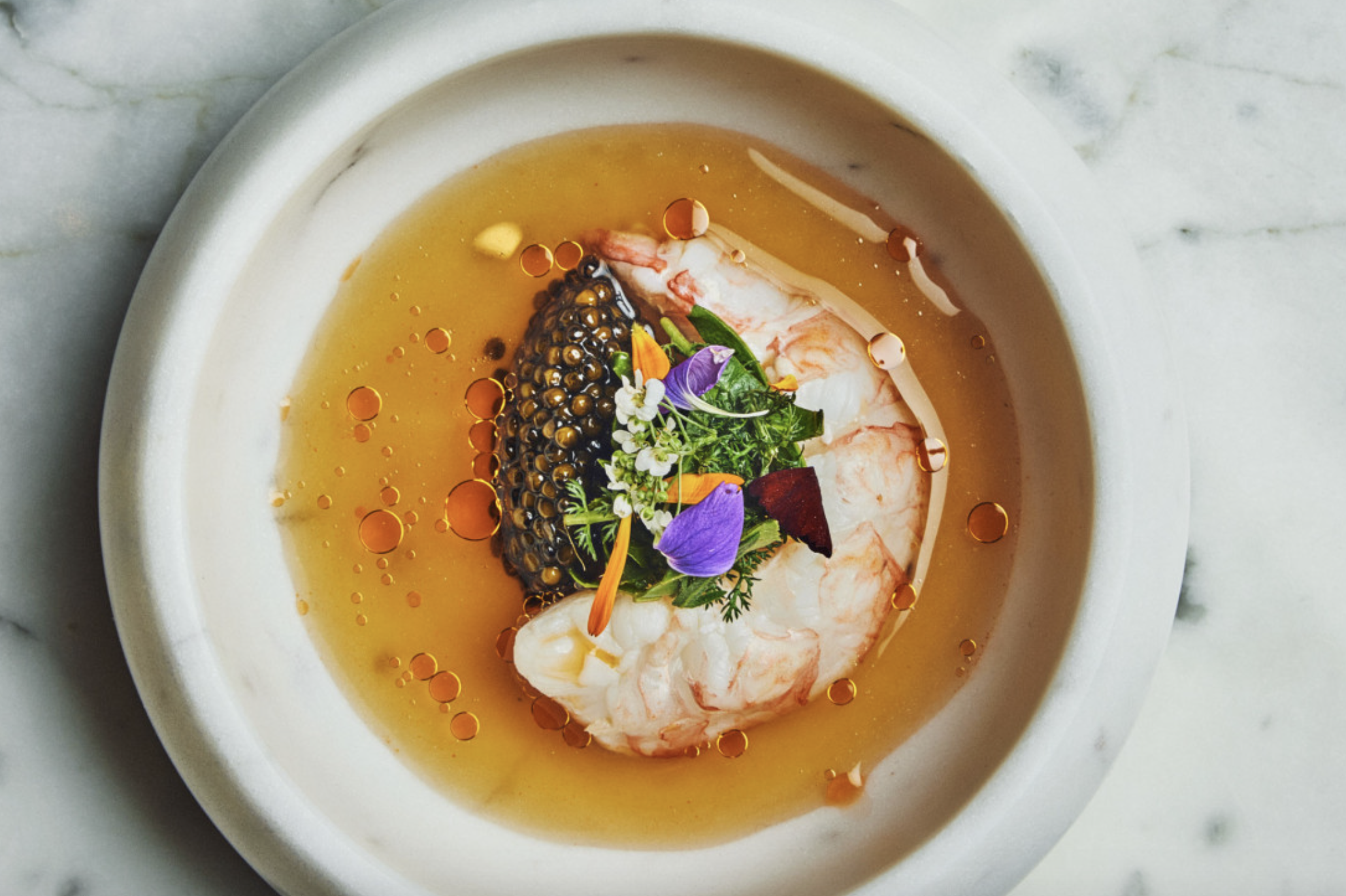 La langoustine caviar © Bellefeuille