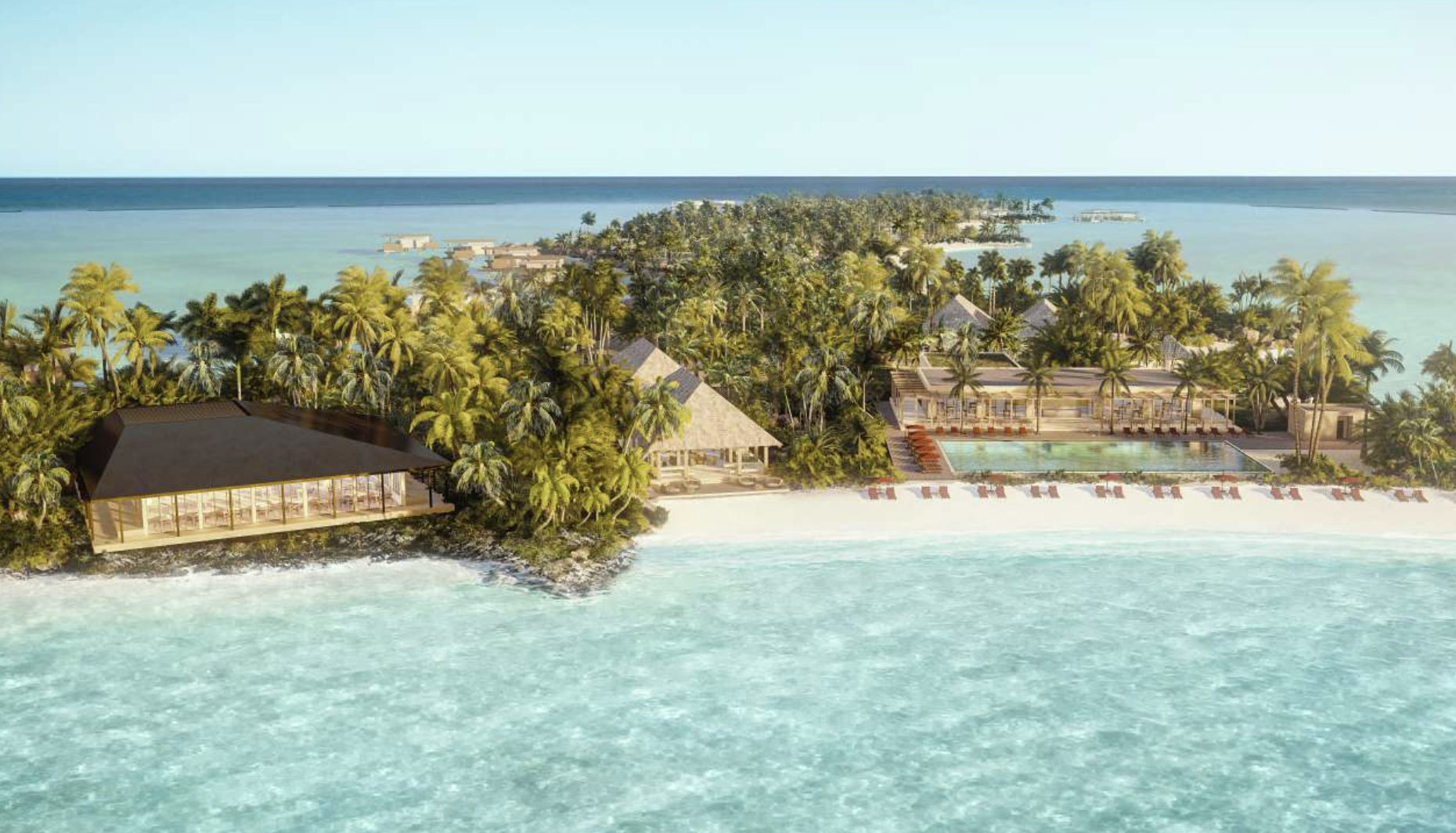 La vue du resort © Bvlgari Resort Ranfushi 