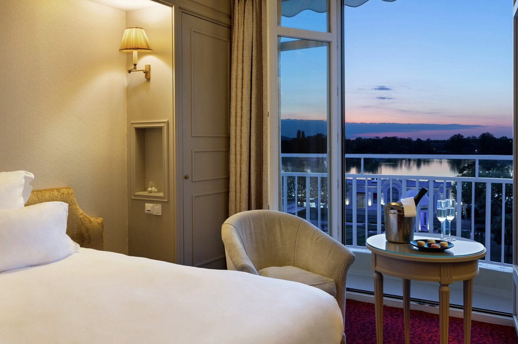 Une chambre de l’hôtel © Grand Hôtel Barrière Enghien les Bains