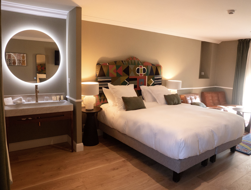 Une des chambres de l’hôtel © Maison Pavlov