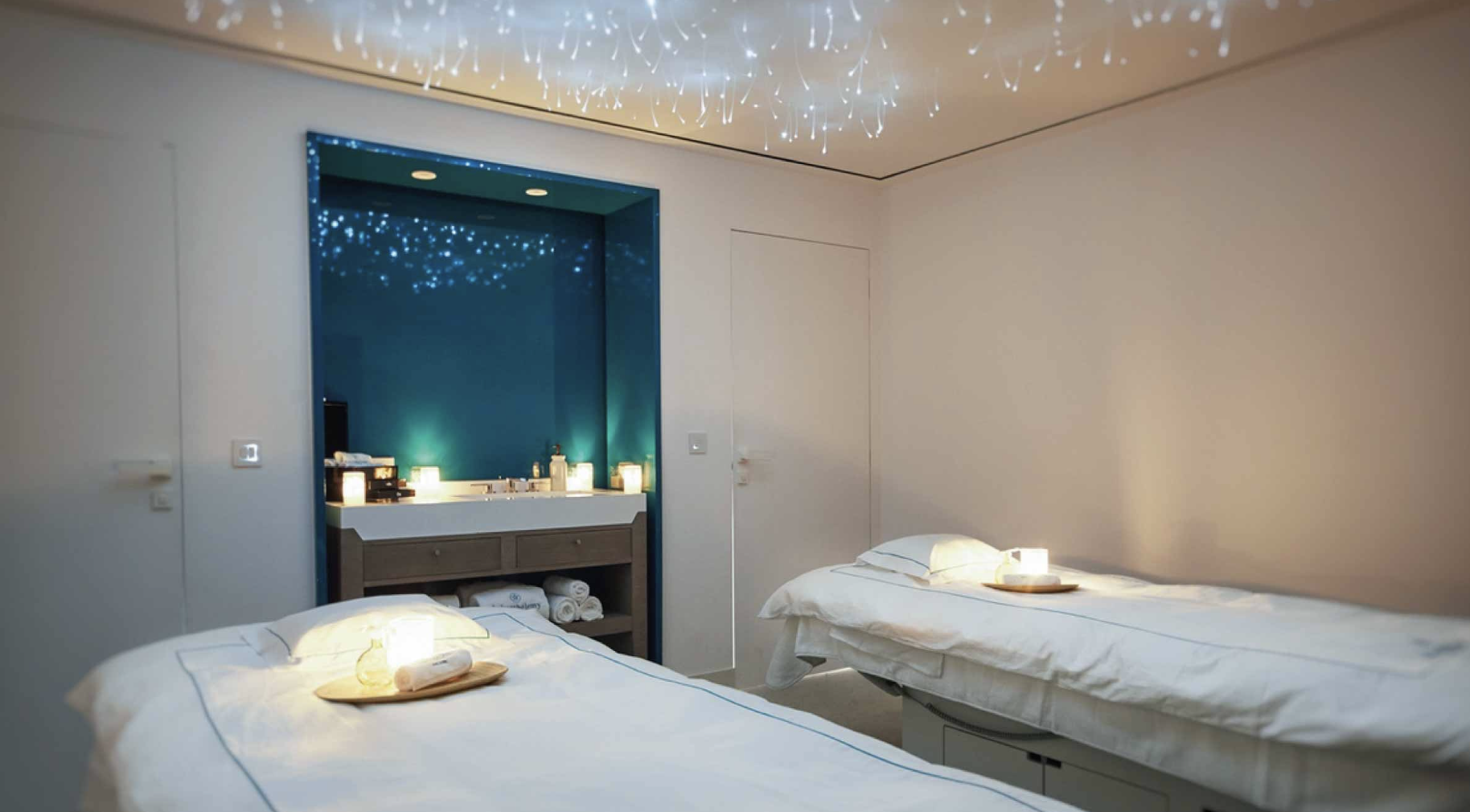 Une cabine de soin duo © Le Barthélémy Hôtel & Spa