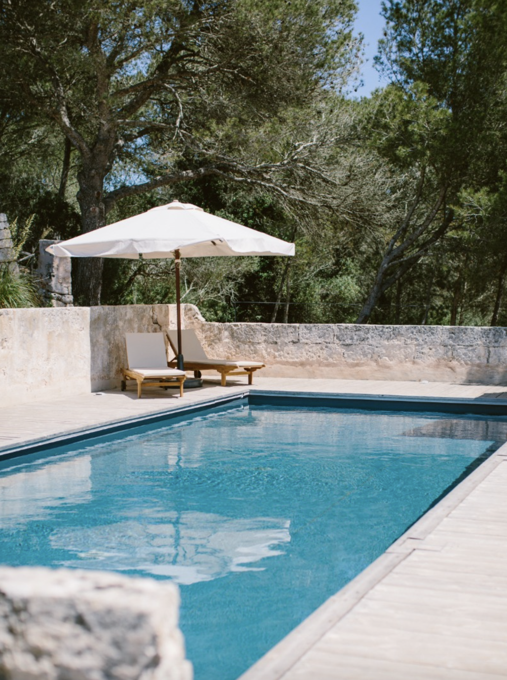 La piscine de l’hôtel de charme à Minorque © Santa Ponsa