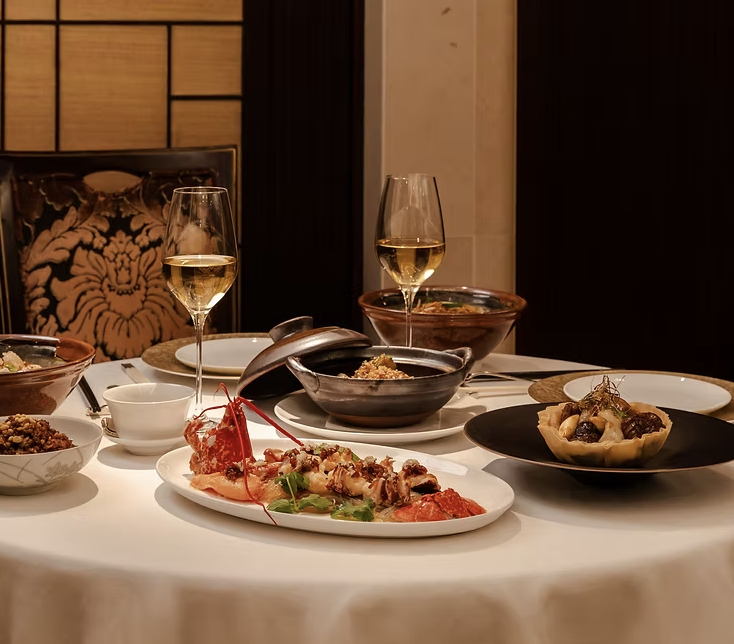 A la table du Shang Palce © Shang Palace