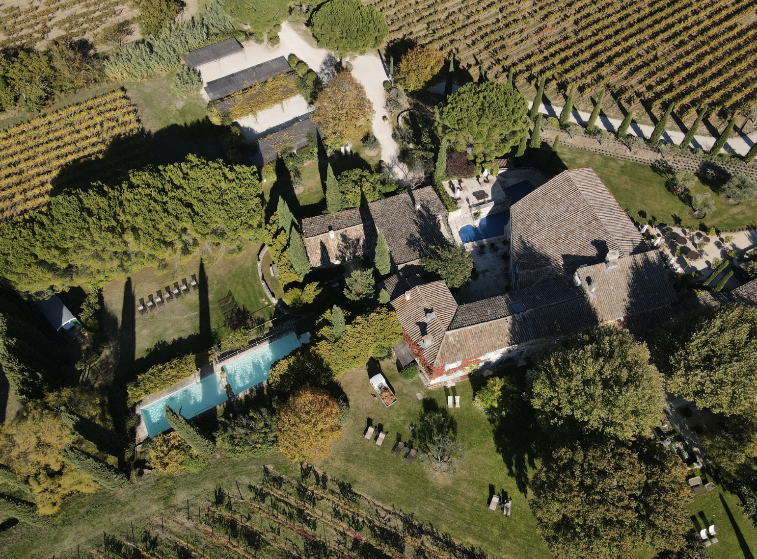 Vue de la Bastide de Marie en Provence © La Bastide de Marie