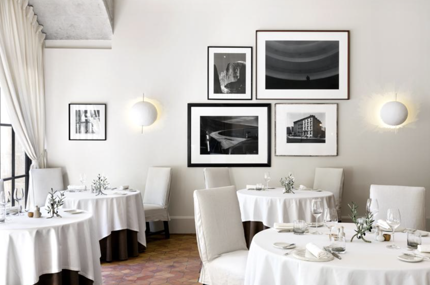 La table L’Oustau de Baumanière © Baumanière