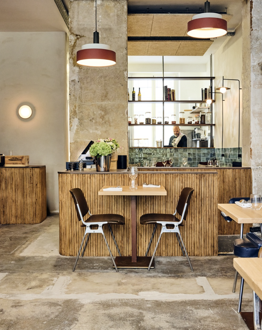 La salle du restaurant Patsy © Delphine Constantini