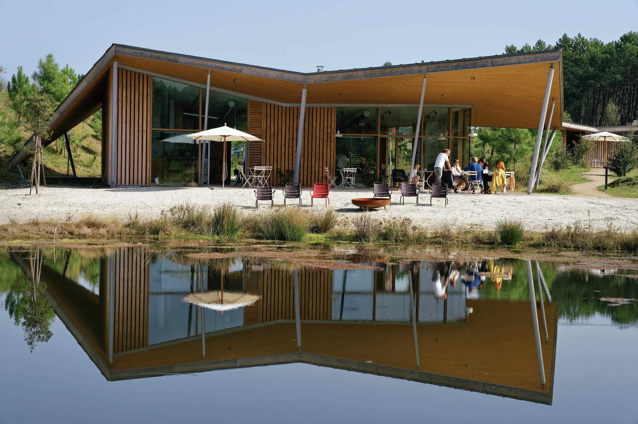 Le Lodge à Hossegor © Les Échasses Golf & Surf Eco Lodge