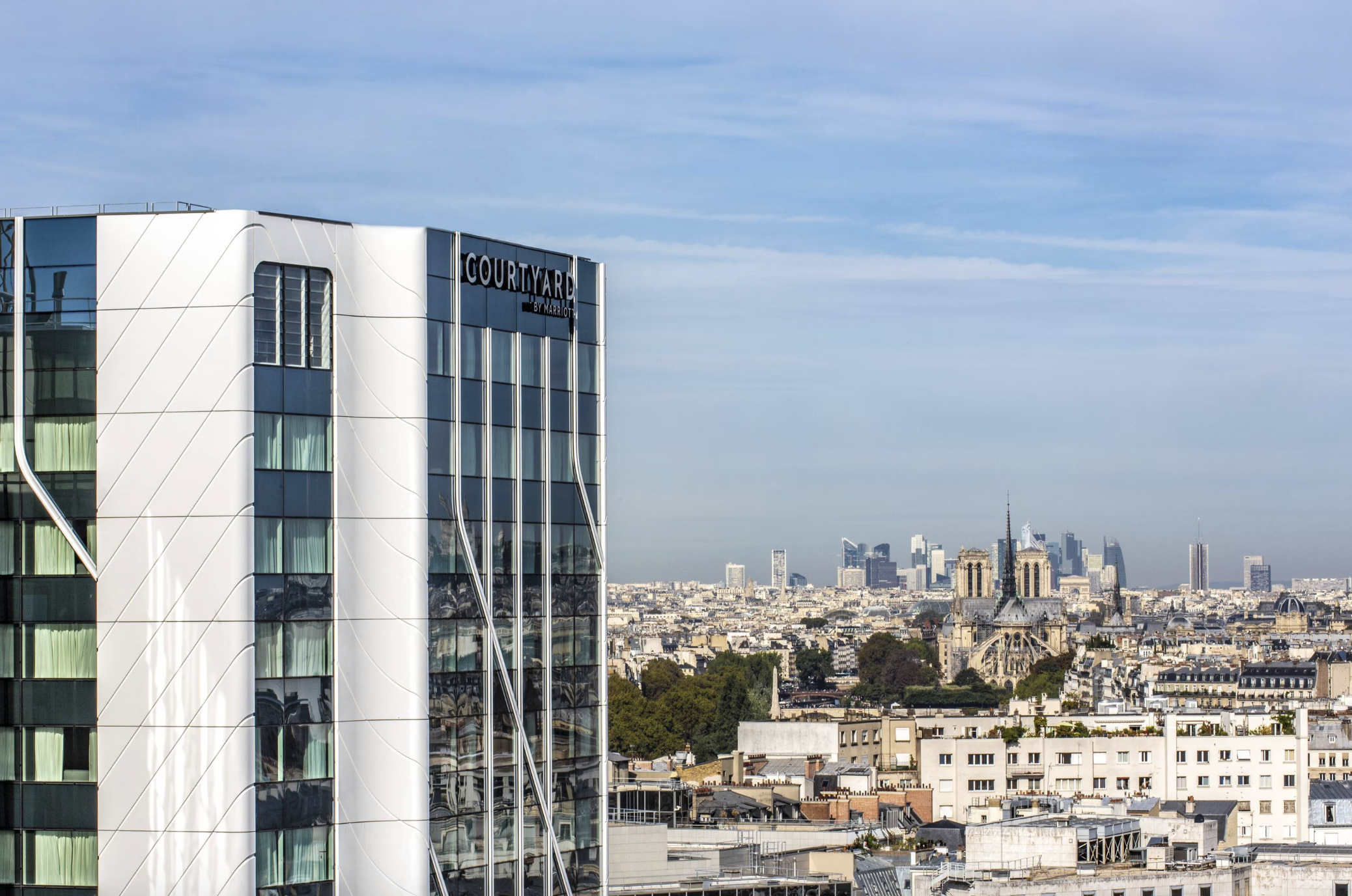 Vue de l’hôtel © Courtyard by Marriott Gare de Lyon 