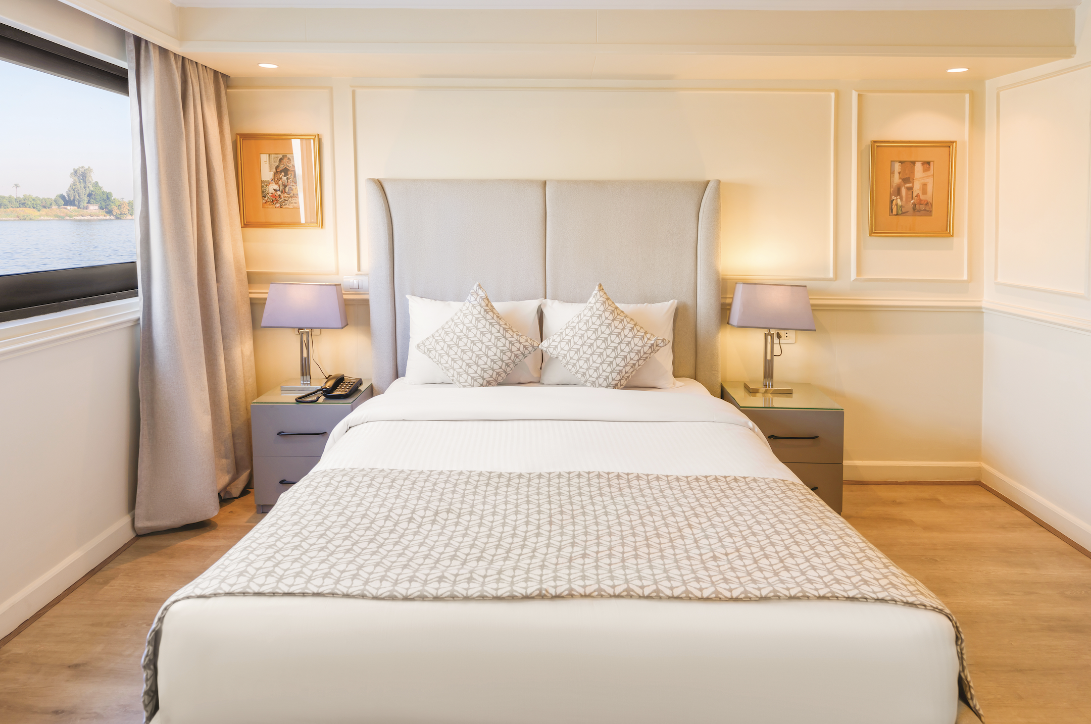 Une des suites cabines du RV Star of Luxor © CroisiEurope