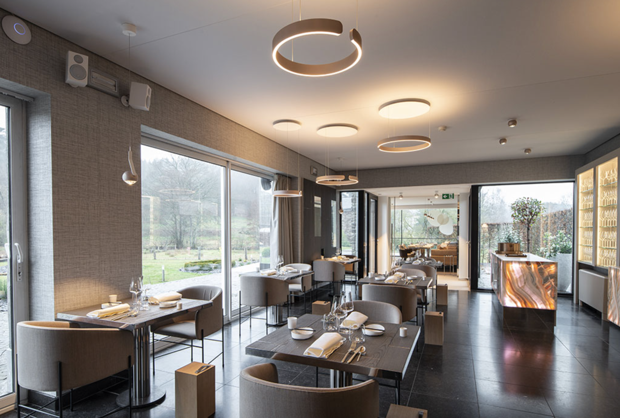 La salle du restaurant © La Table de Maxime