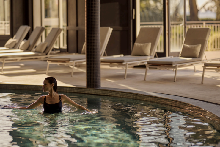 La piscine de l’hôtel