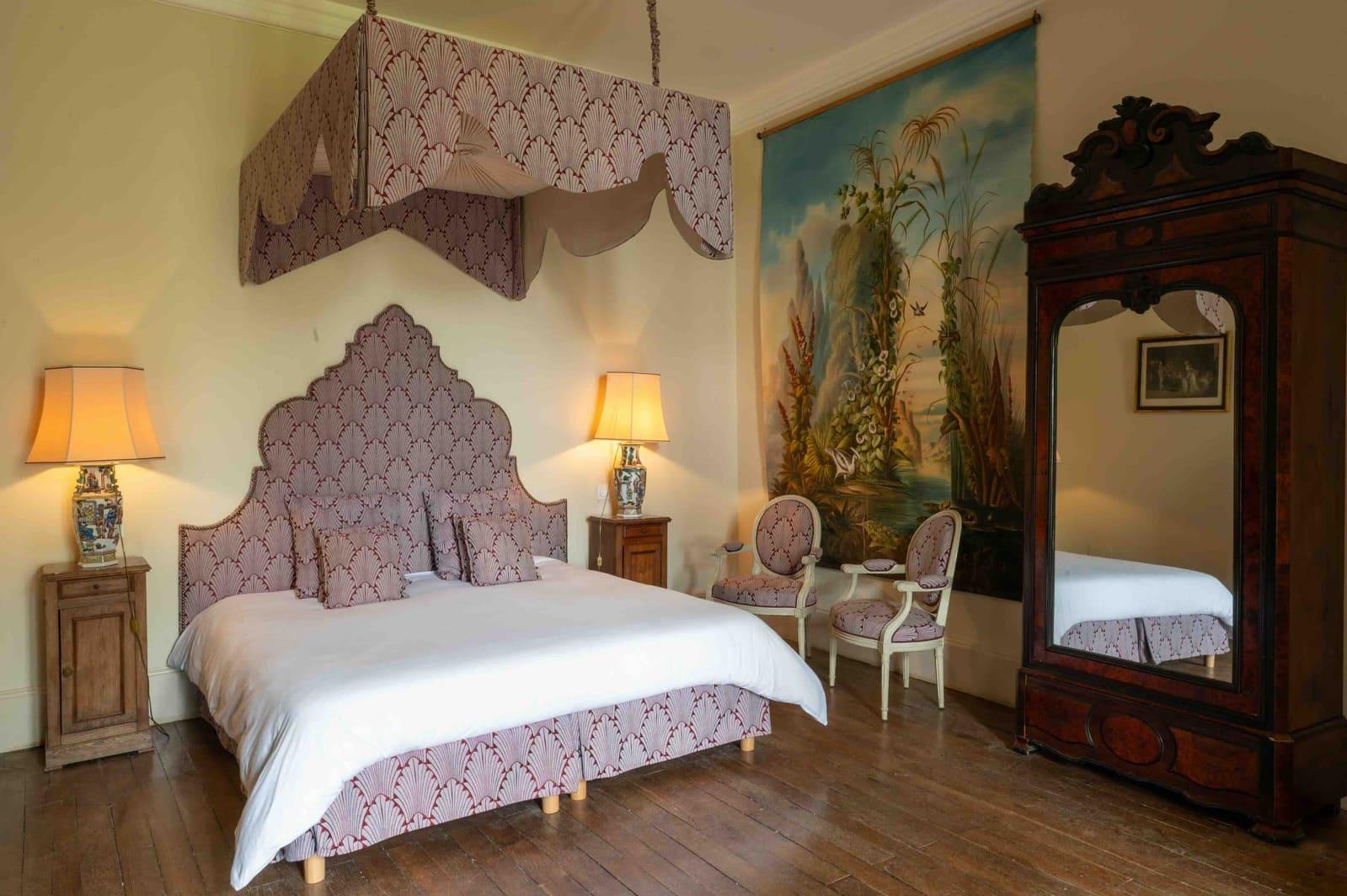 La chambre Tourzel © Arielle de La Tour d’Auvergne