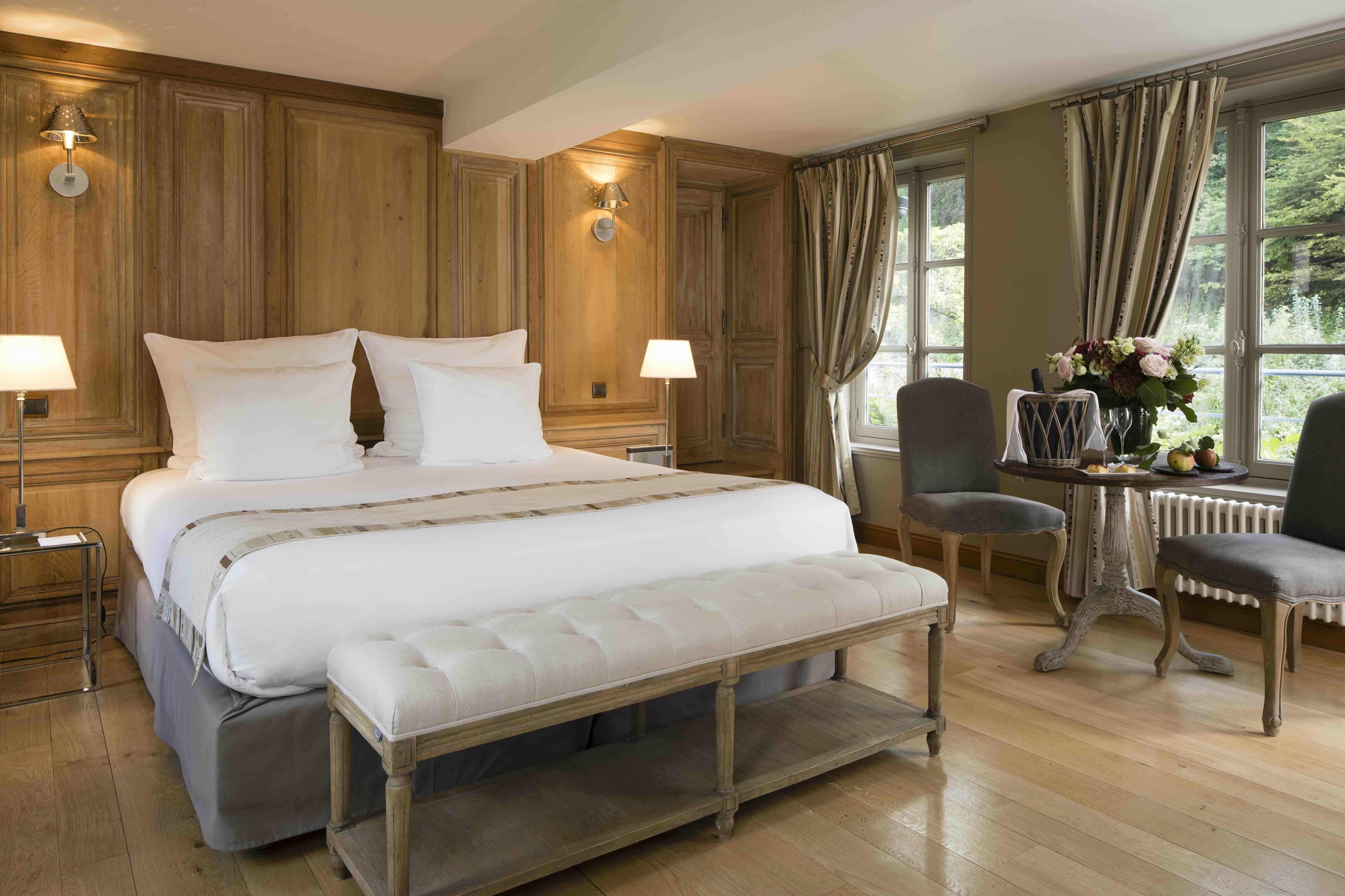 Séjourner dans la chambre Deluxe Monet à la Ferme Saint Siméon © 14Septembre