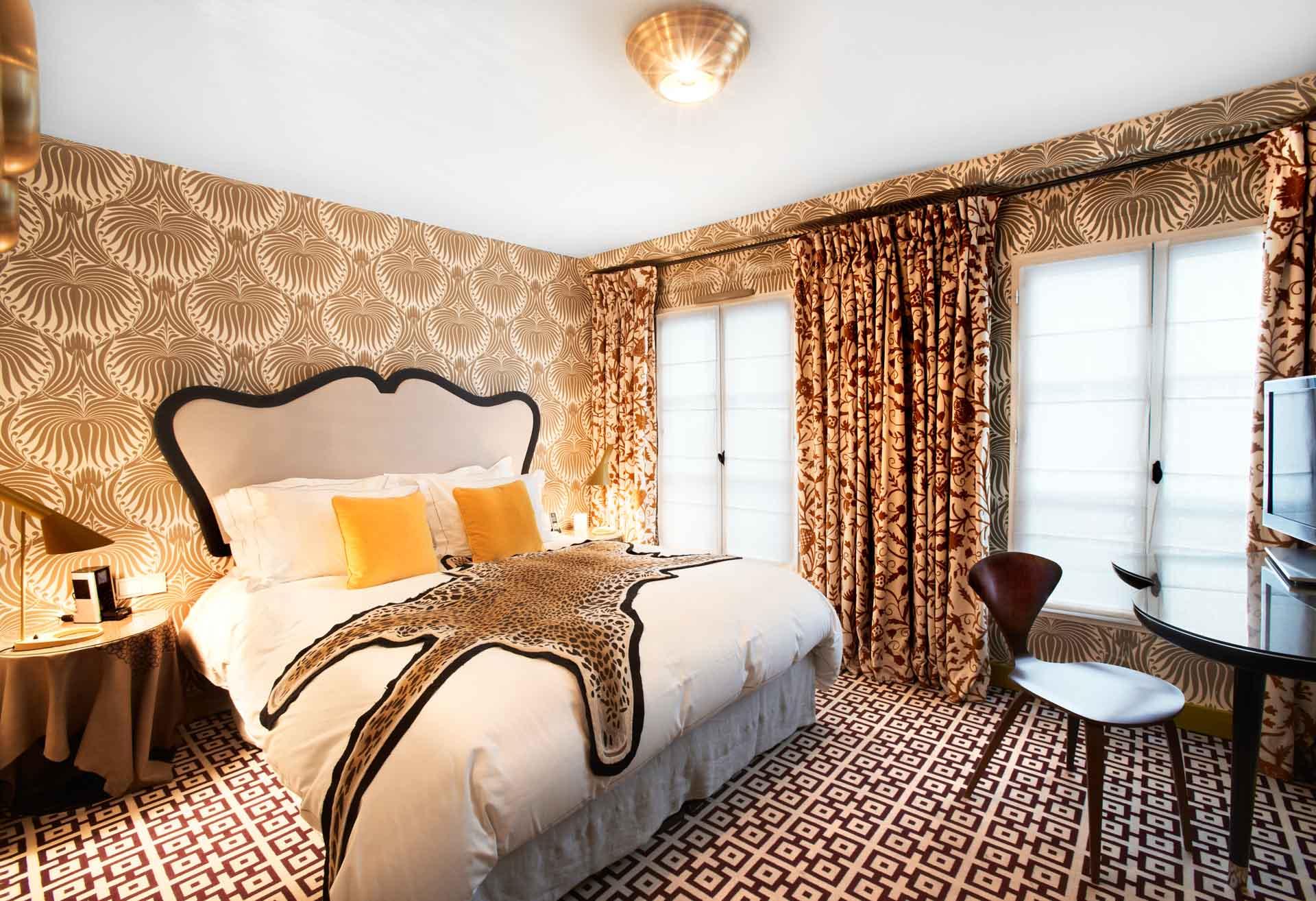 Chambre Supérieure à l’Hôtel Thoumieux © DR