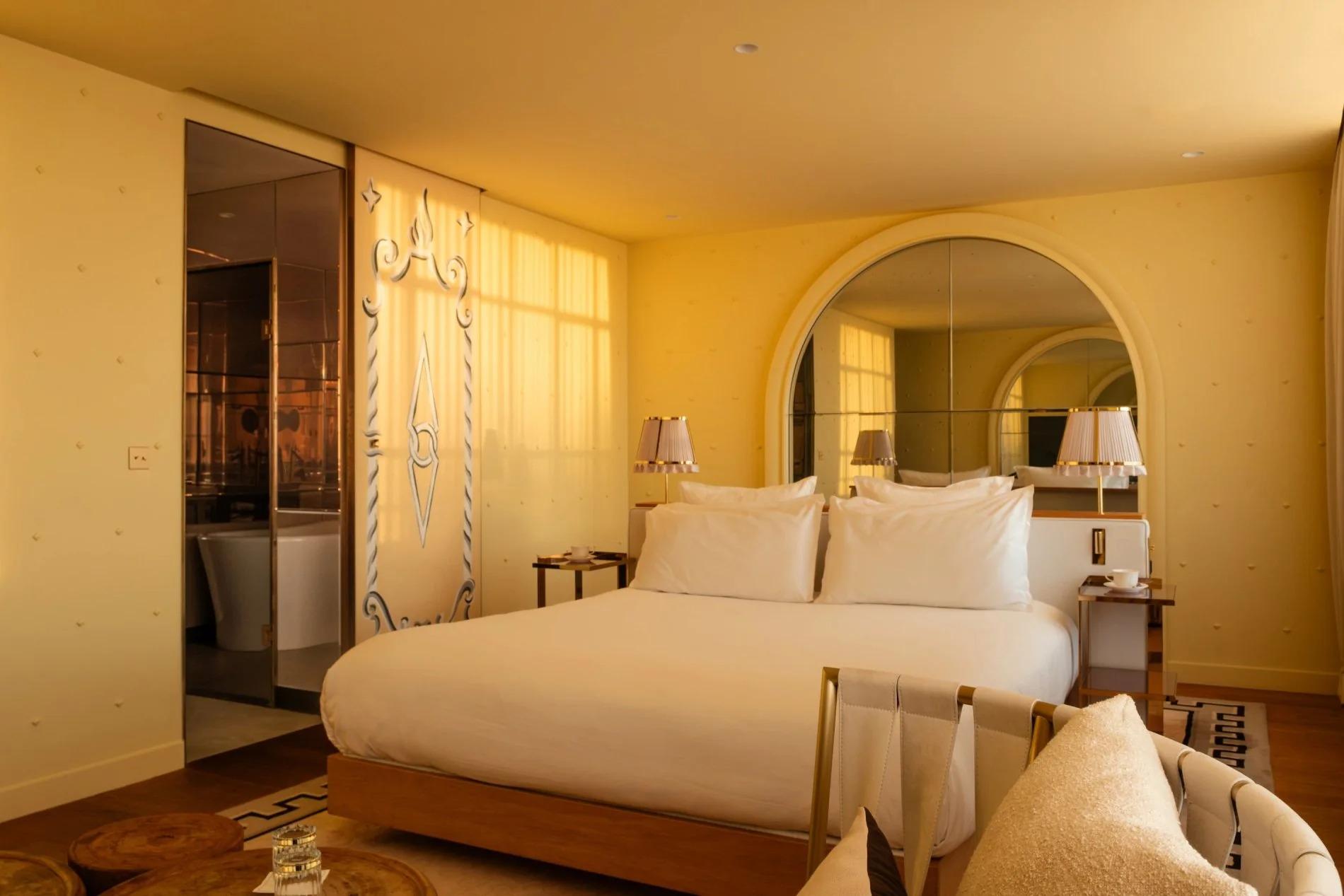 Chambre d’un hôtel 4 étoites à Paris centre, Marais © Hôtel 9Confidentiel
