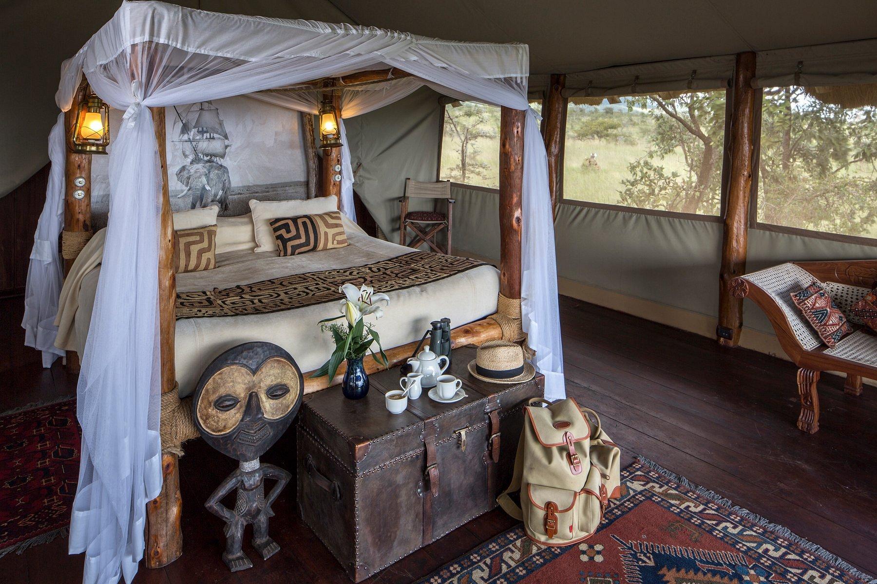 Chambre de Campi ya Kanzi © DR