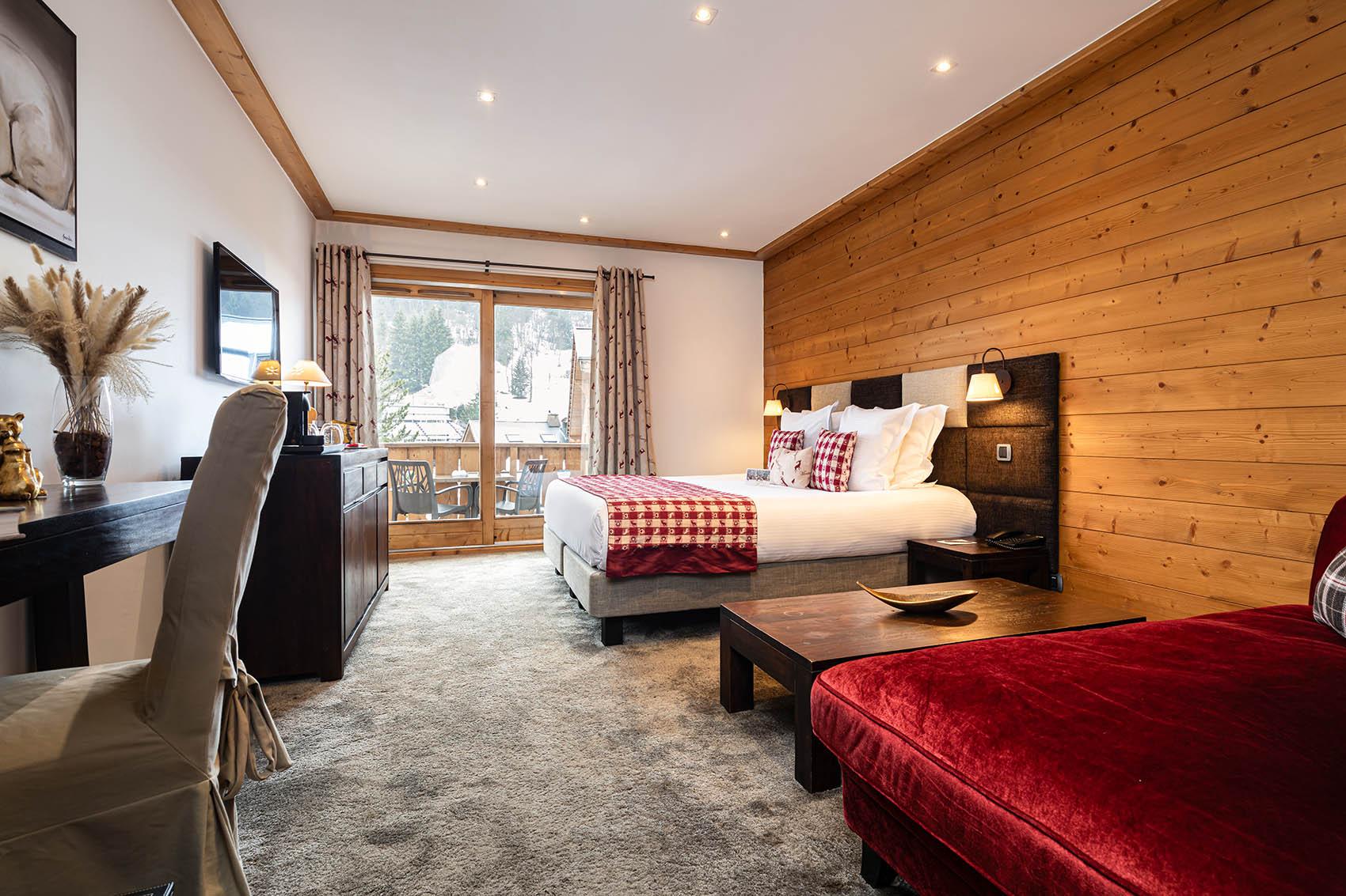 À la Chaudanne, réserver une suite familiale © DR