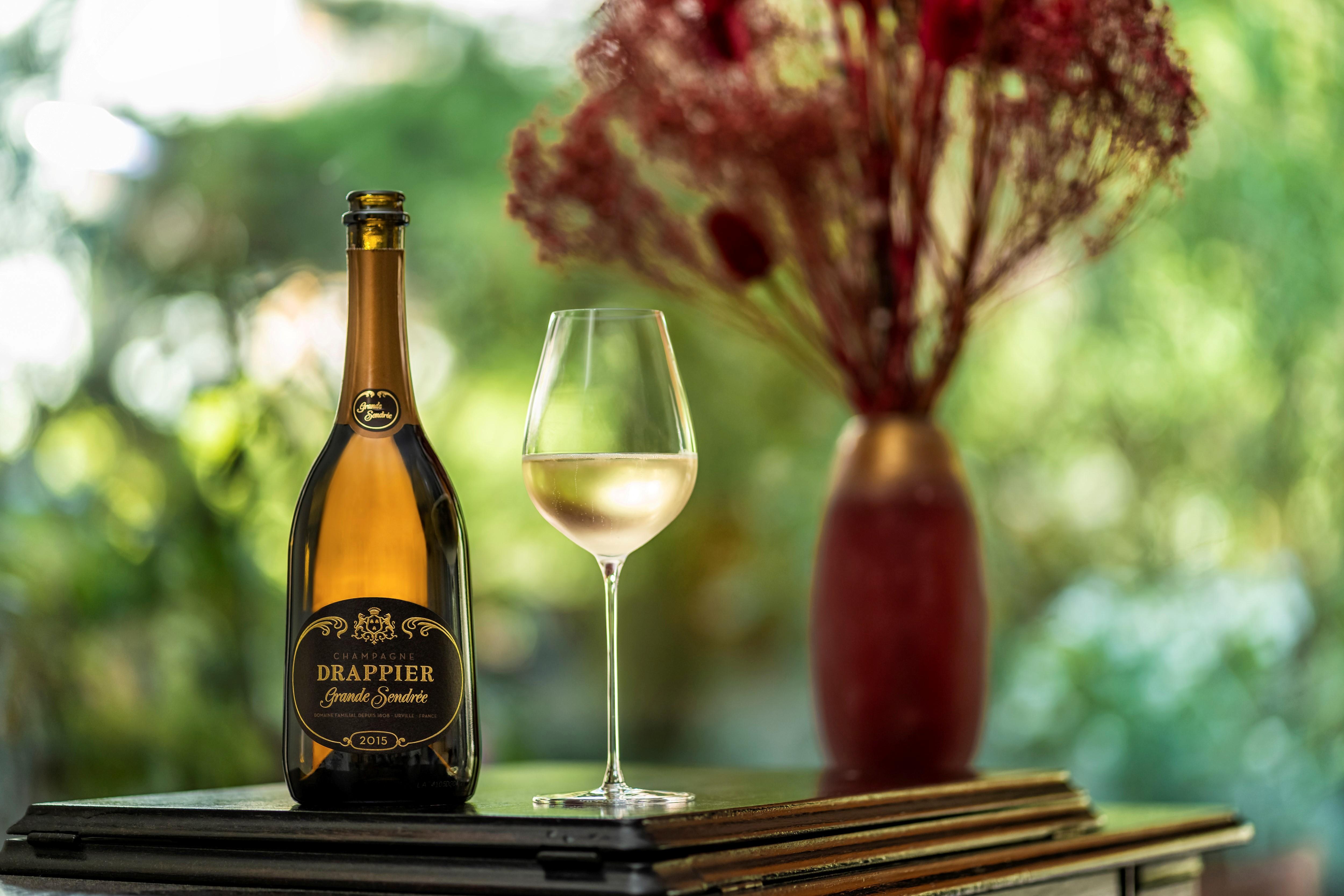 La cuvée Grande Sendrée avec 55% de Pinot Noir © DR
