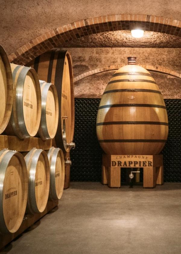 La cave de champagne Drappier © Drappier