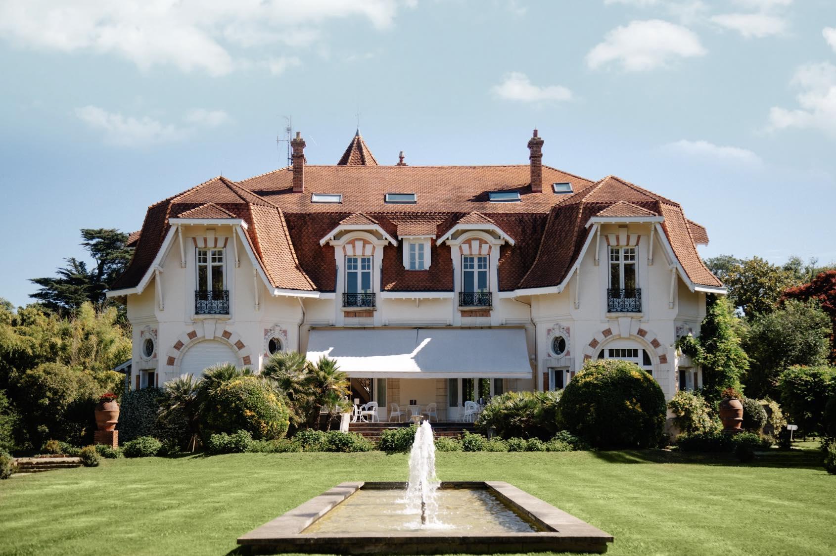 Le très romantique Château du Clair de Lune à Biarritz © DR