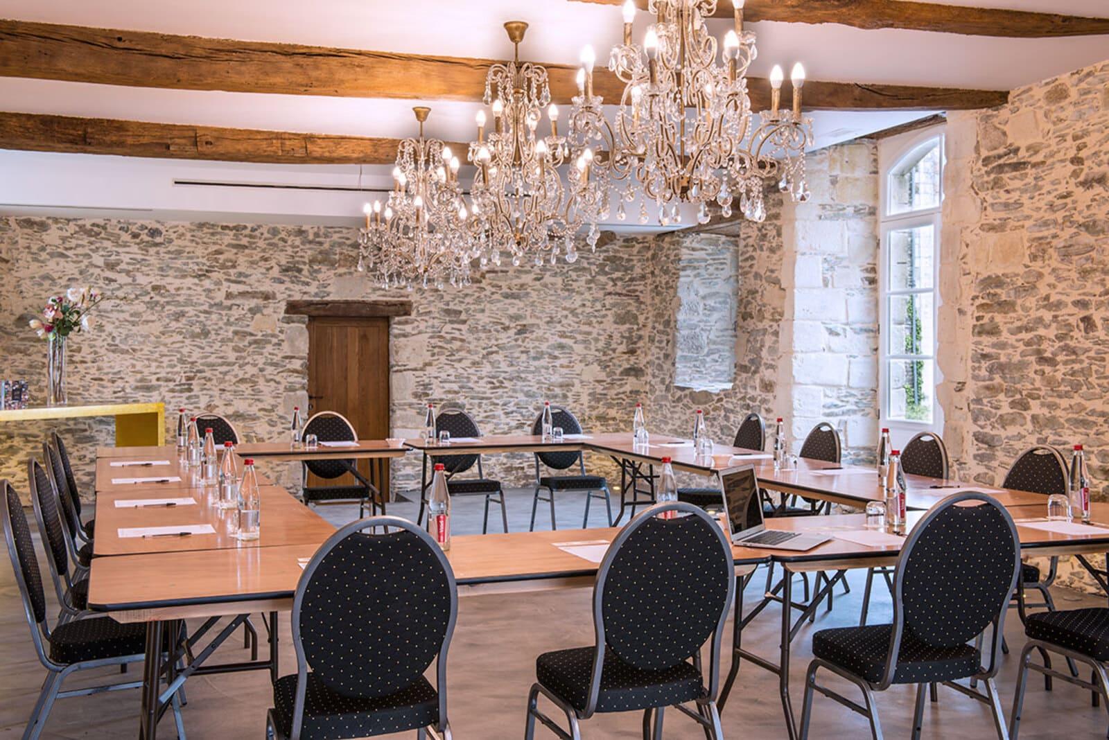 La salle de séminaire © Château de l’Epinay