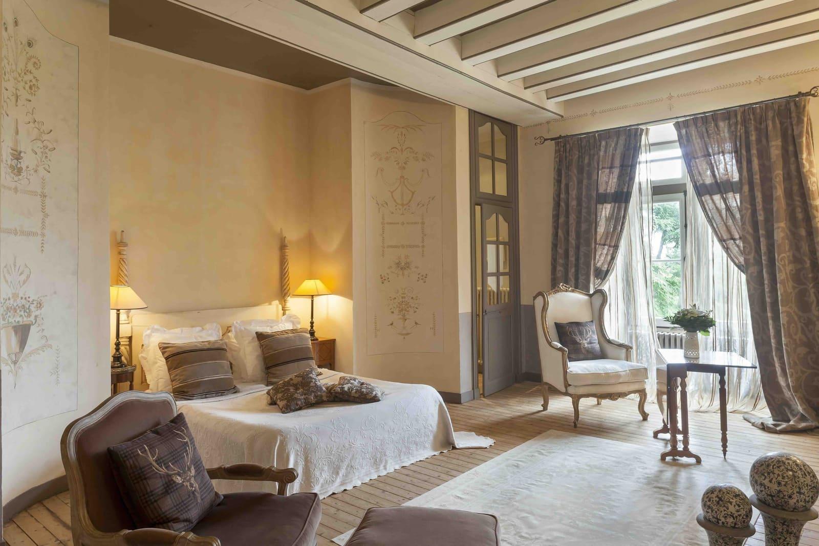 Une chambre dans le château © Château de l’Epinay