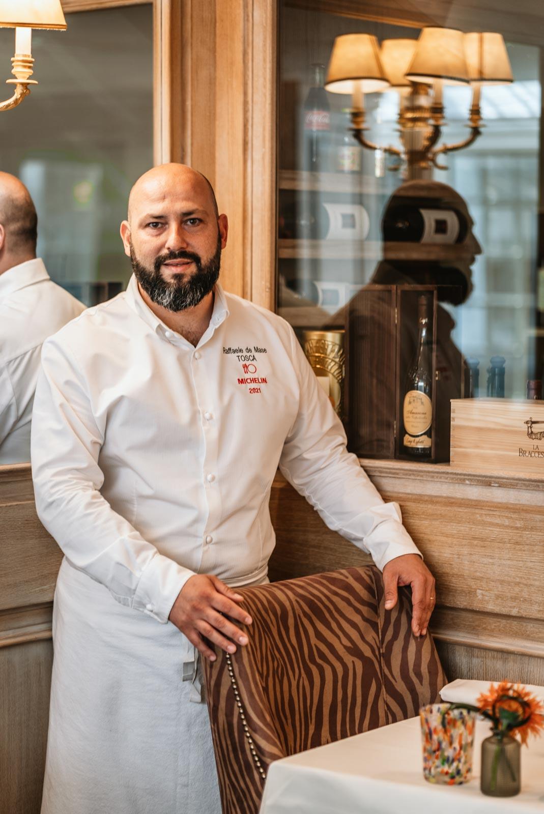 Le chef Raffaele de Mase