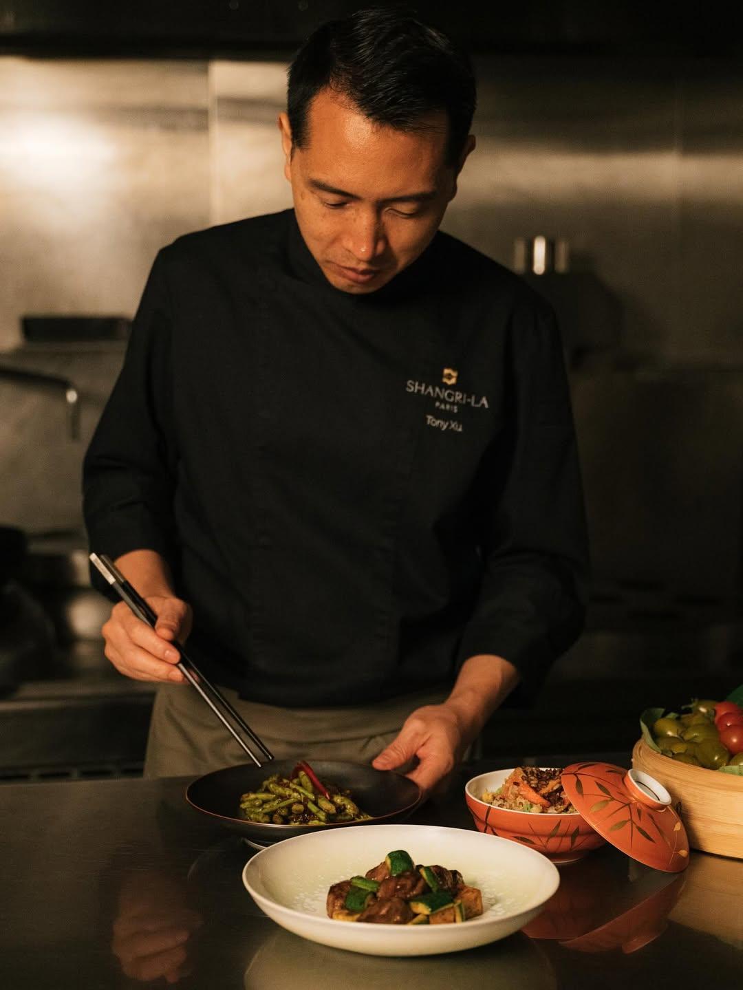 Le chef Tony Xu du Shang Palace au Shangri-La Paris © Shang Palace