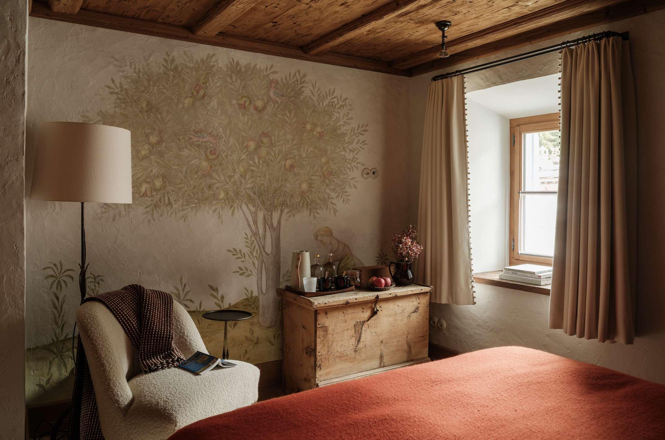 Une des 13 clés de l’hôtel © Chesa Marchetta