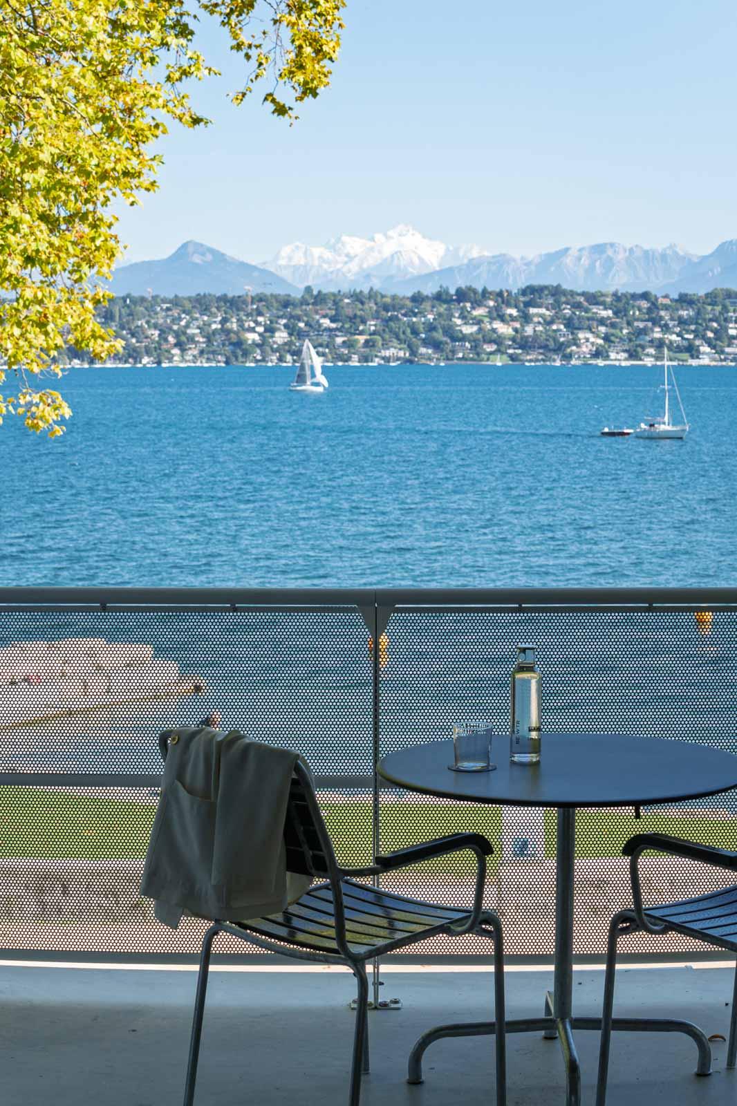 L’hôtel en Suisse Port Gitana  © Circé Lefebvre