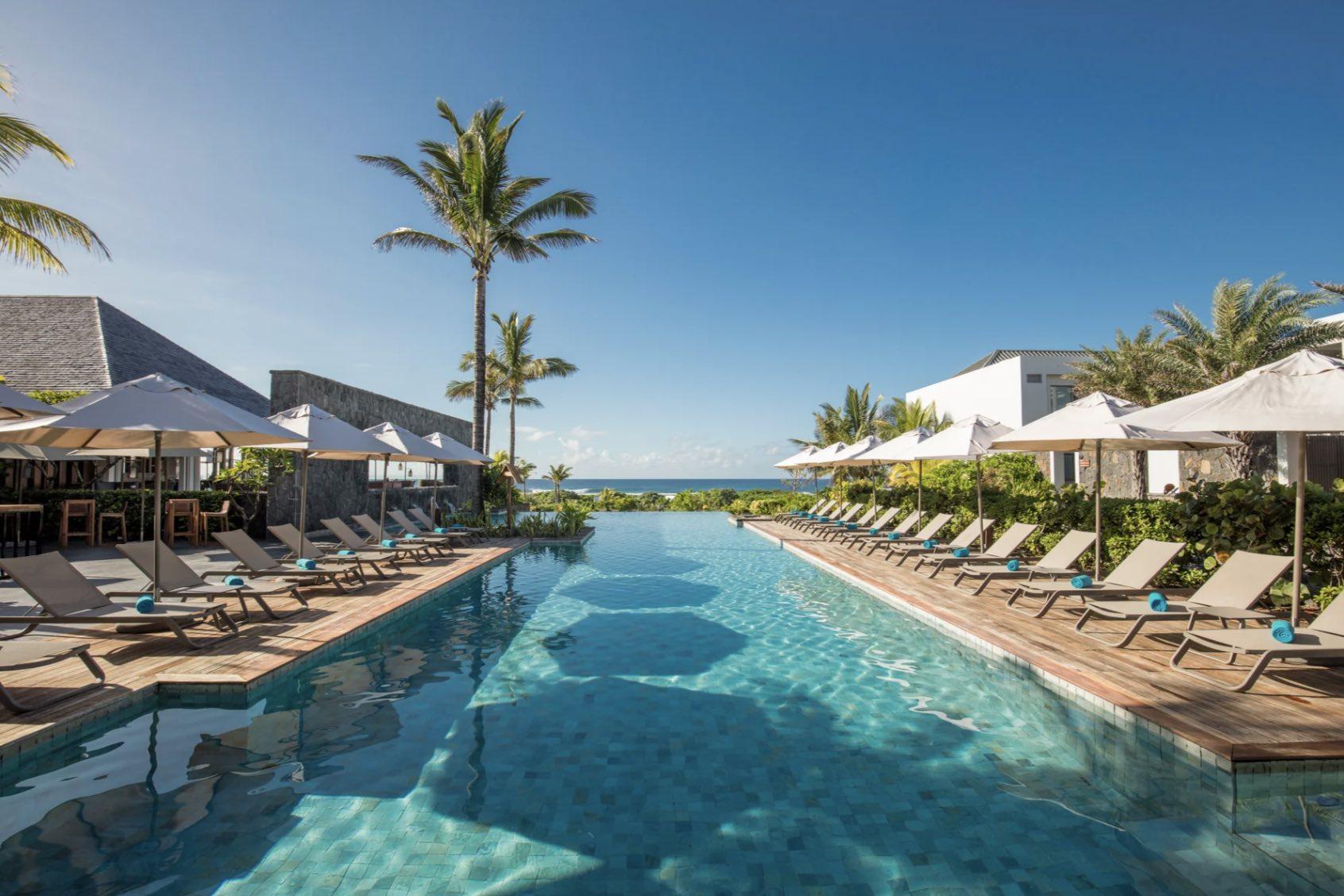 La piscine de l’hôtel © Constance Le Chaland 