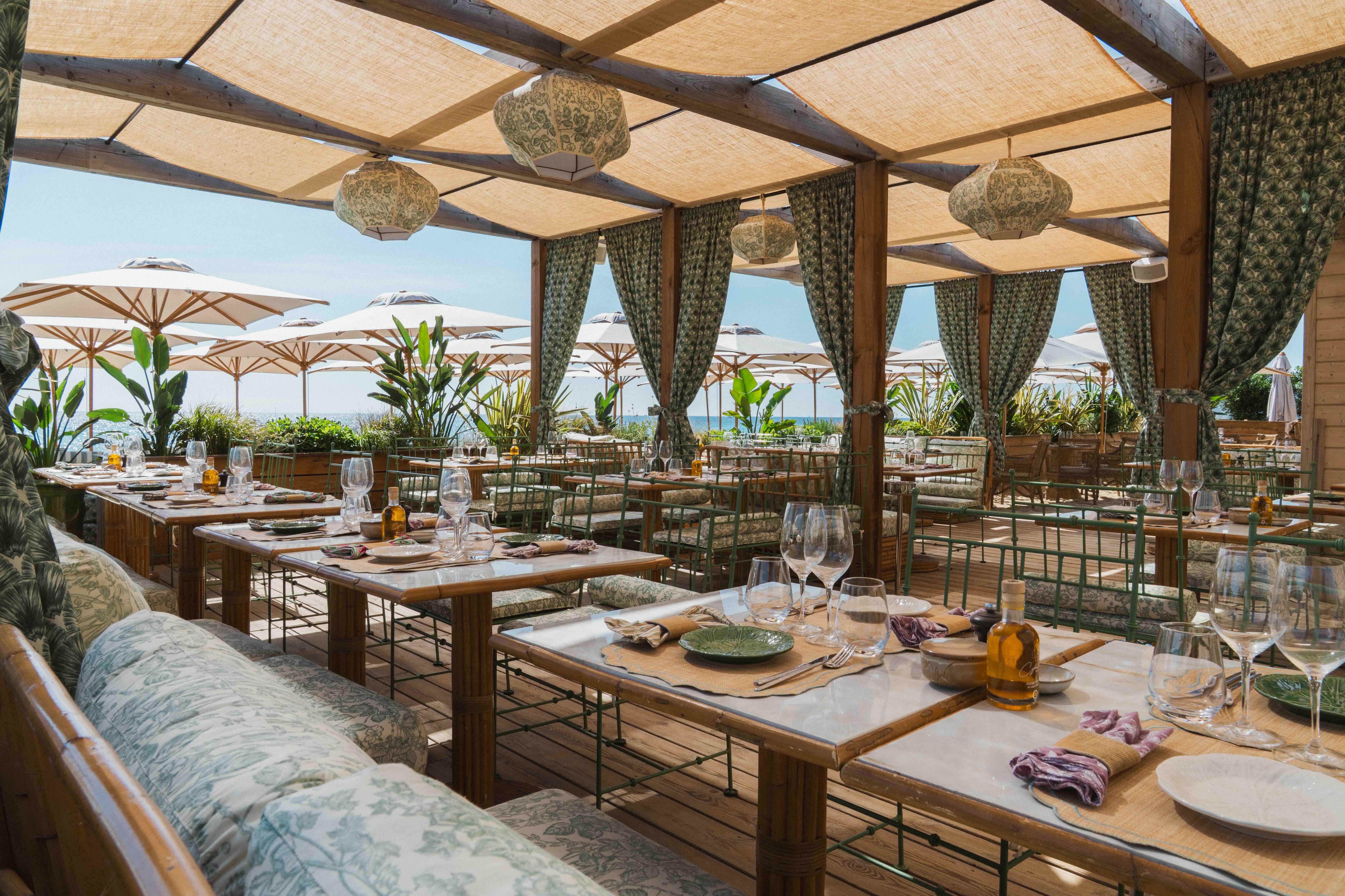 Cybèle, la plage de l’Hôtel Kube 
