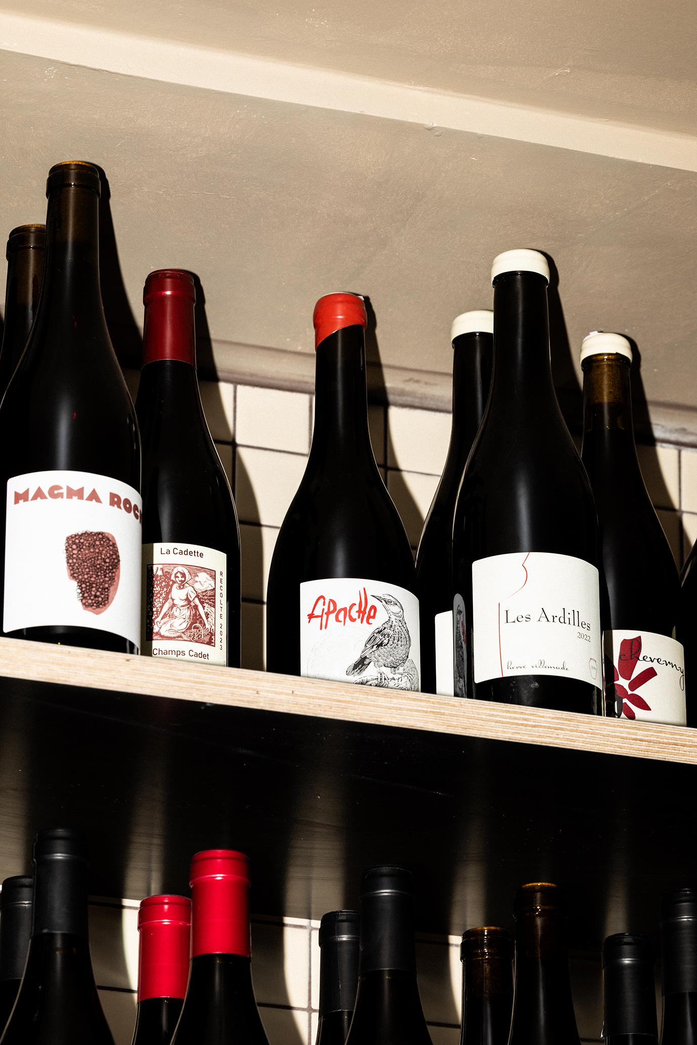 Une grande sélection de vins © Maki Manoukian 
