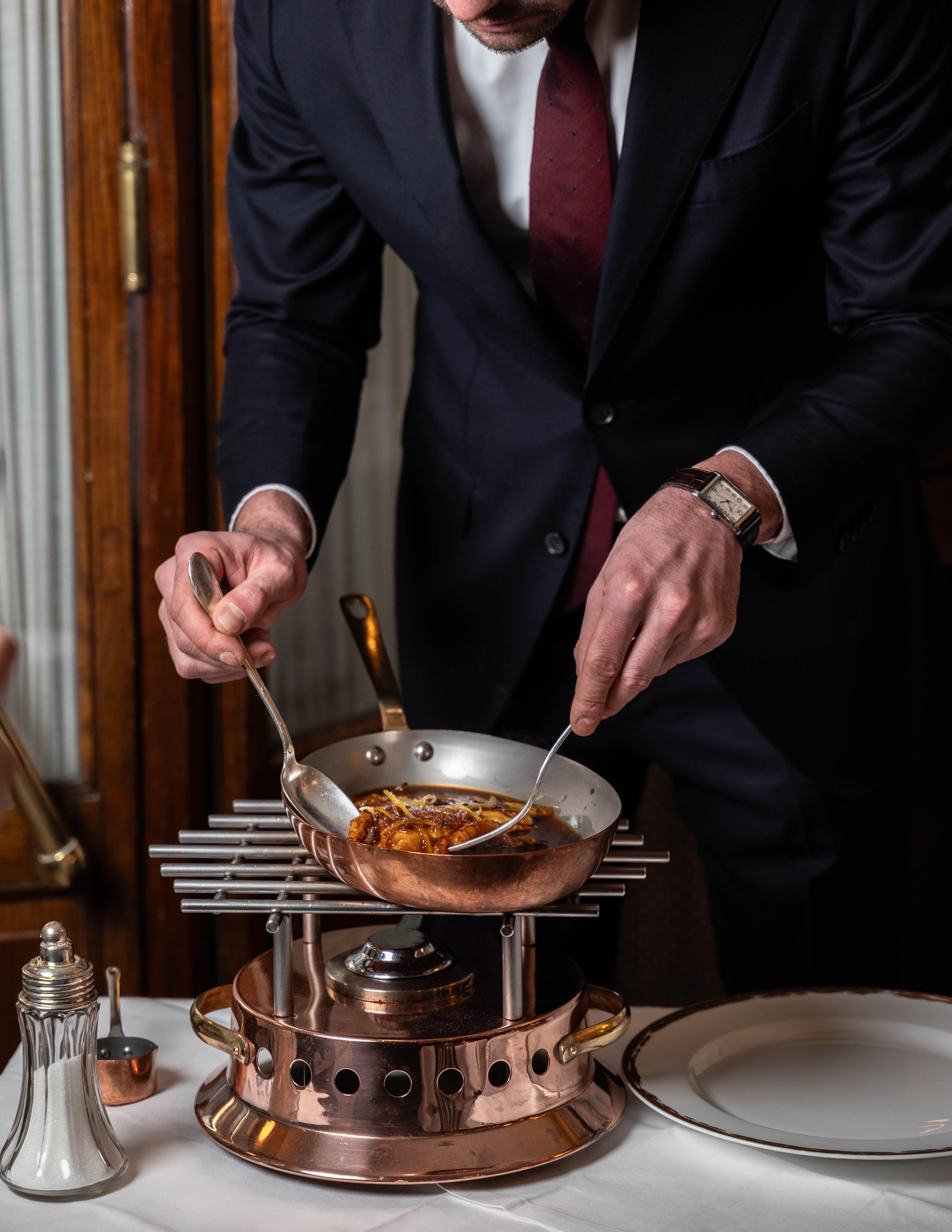 La crêpe Suzette chez Benoit © Bertille Chabrolle 