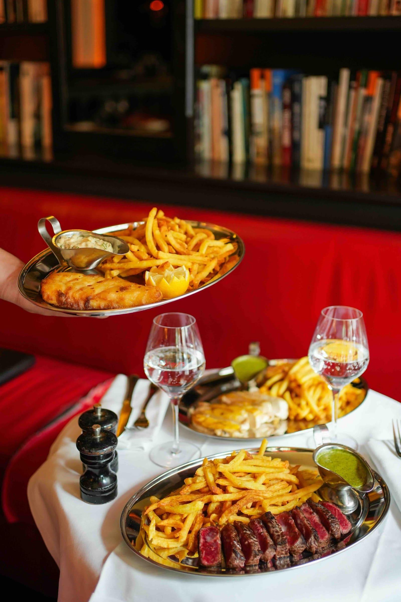 La carte du restaurant © Les Éditeurs
