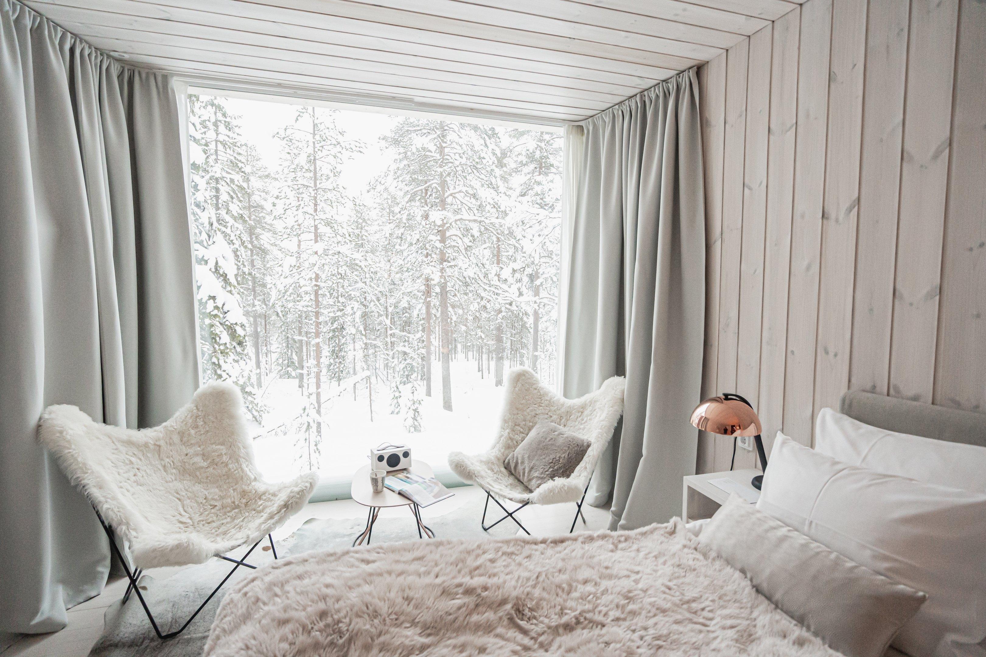 Un cocon pour dormir © Arctic treeHouse Hotel 