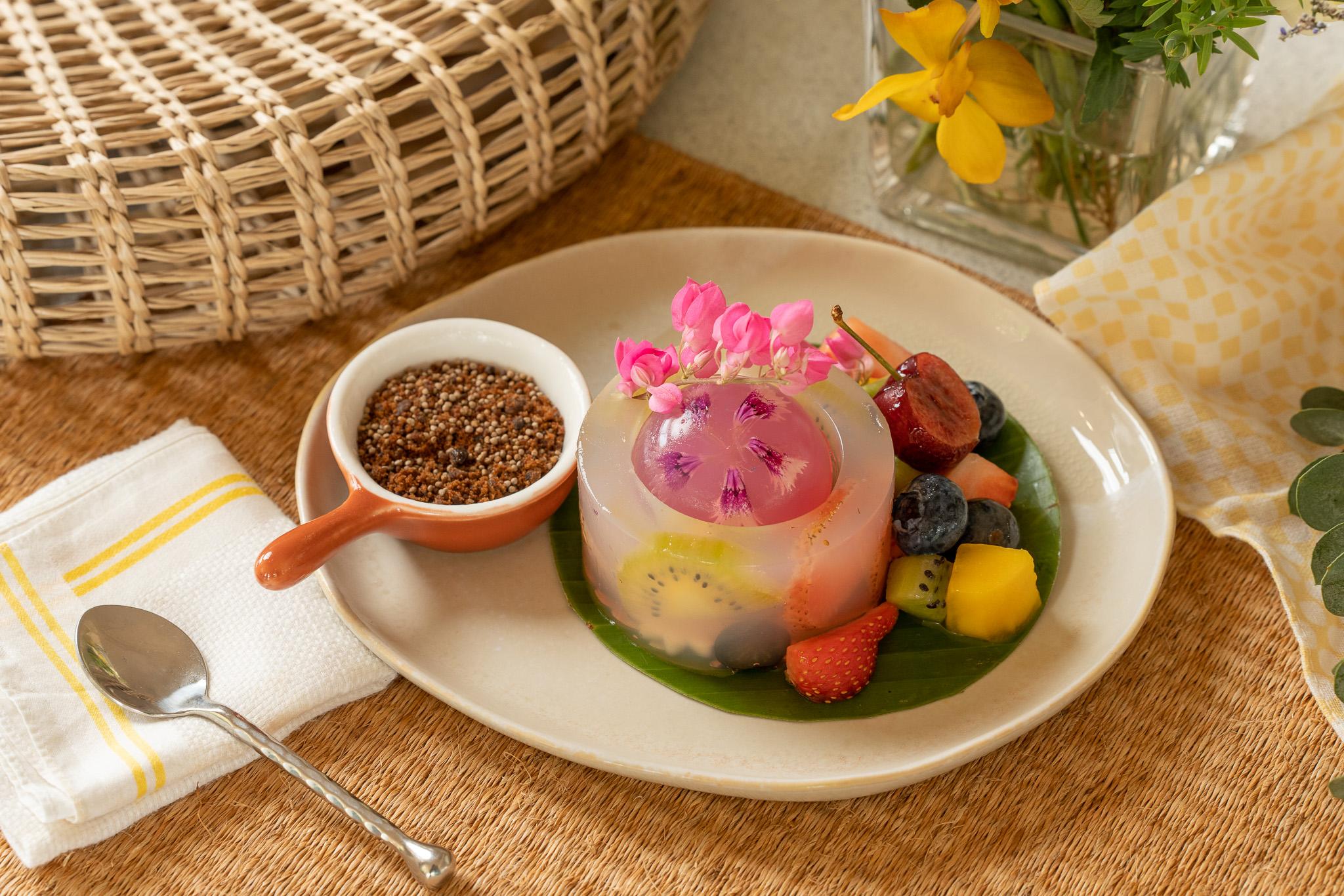 L’hôtel propose une cuisine saine © RXV 