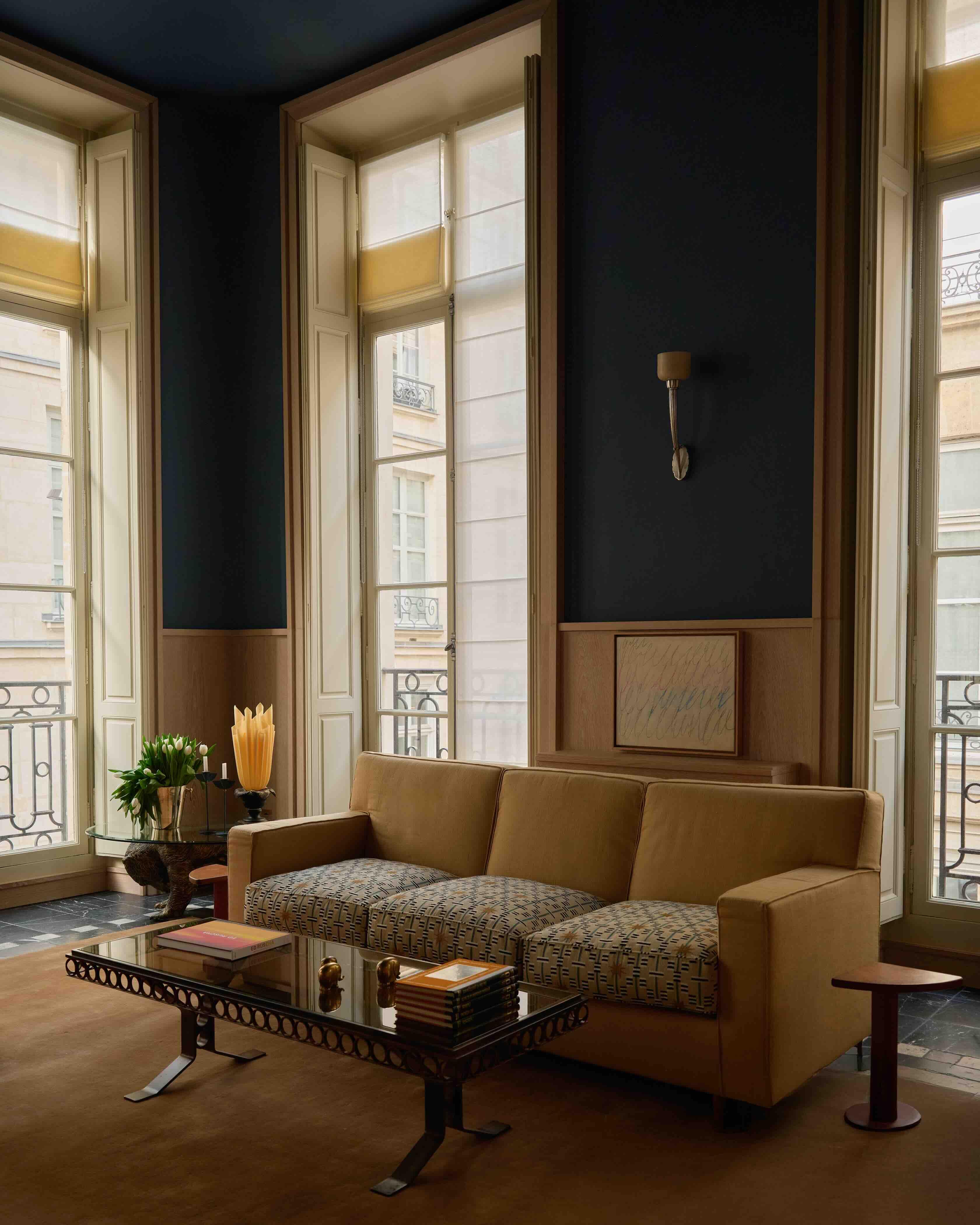 Le style de Necchi Architecture à l’appartement 1 du Projet palais Royal © Pied à Terre | Isabel Bronts