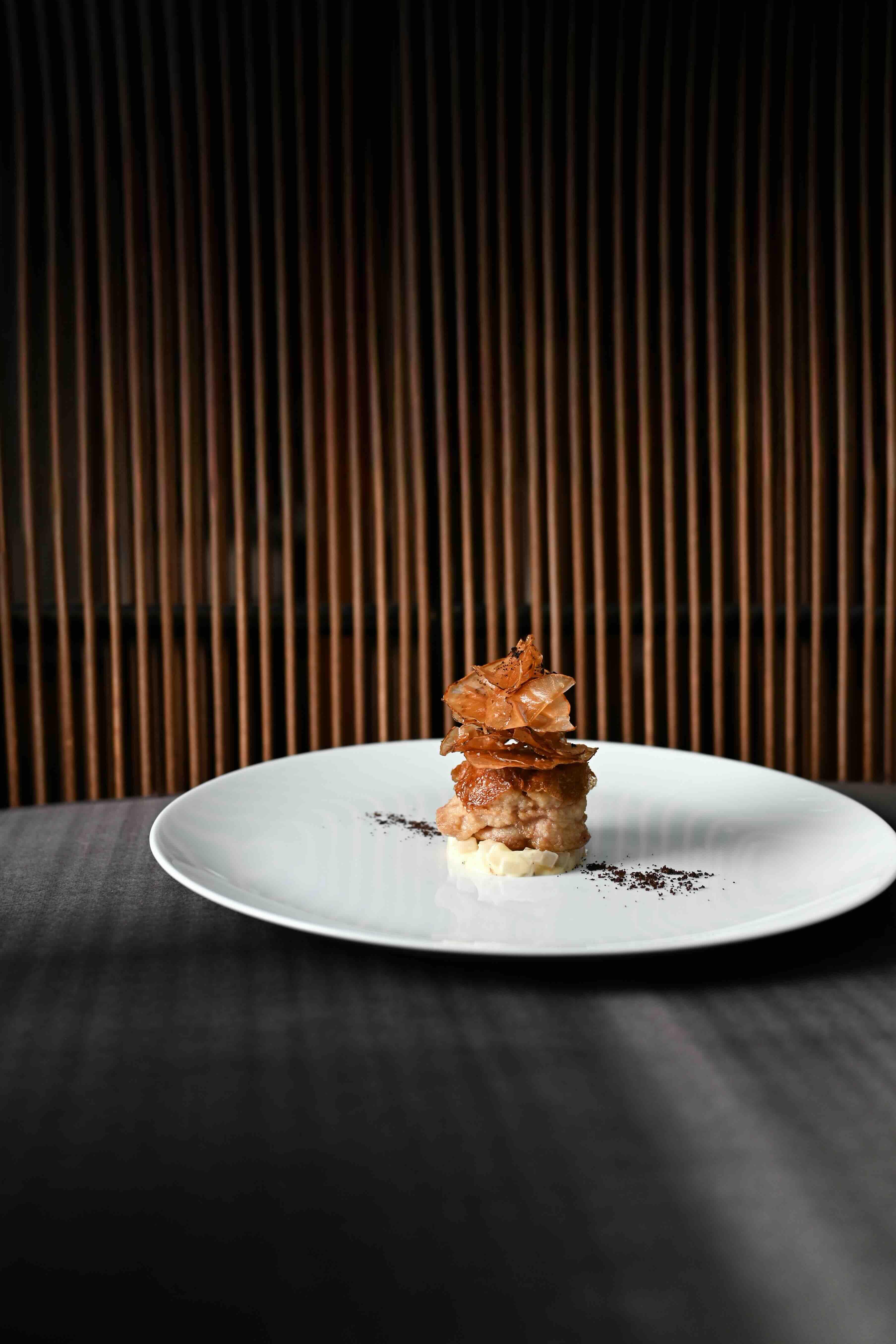 Millefeuille de céleri-rave © Jordan Sapally