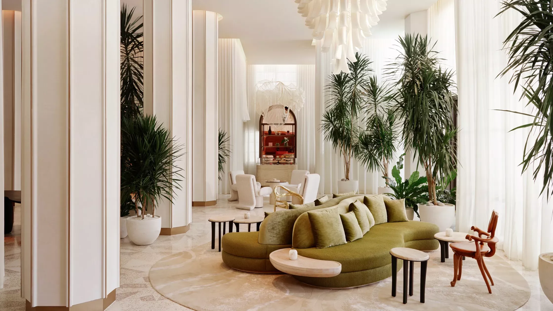 Le lobby du Delano Miami Beach © DR
