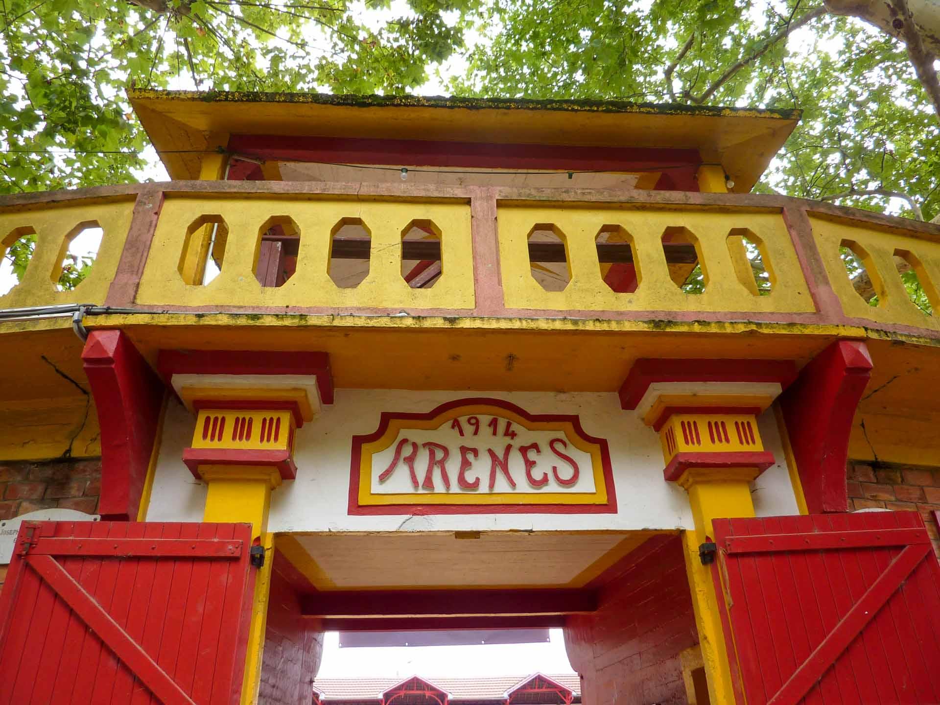 Les arènes du village de Gabarret © Tourisme Landes