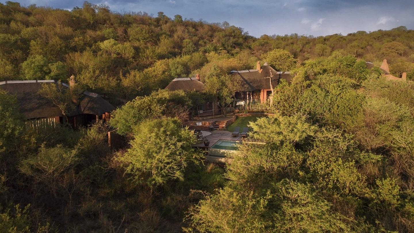 Vue aérienne © Madikwe Safari Lodge