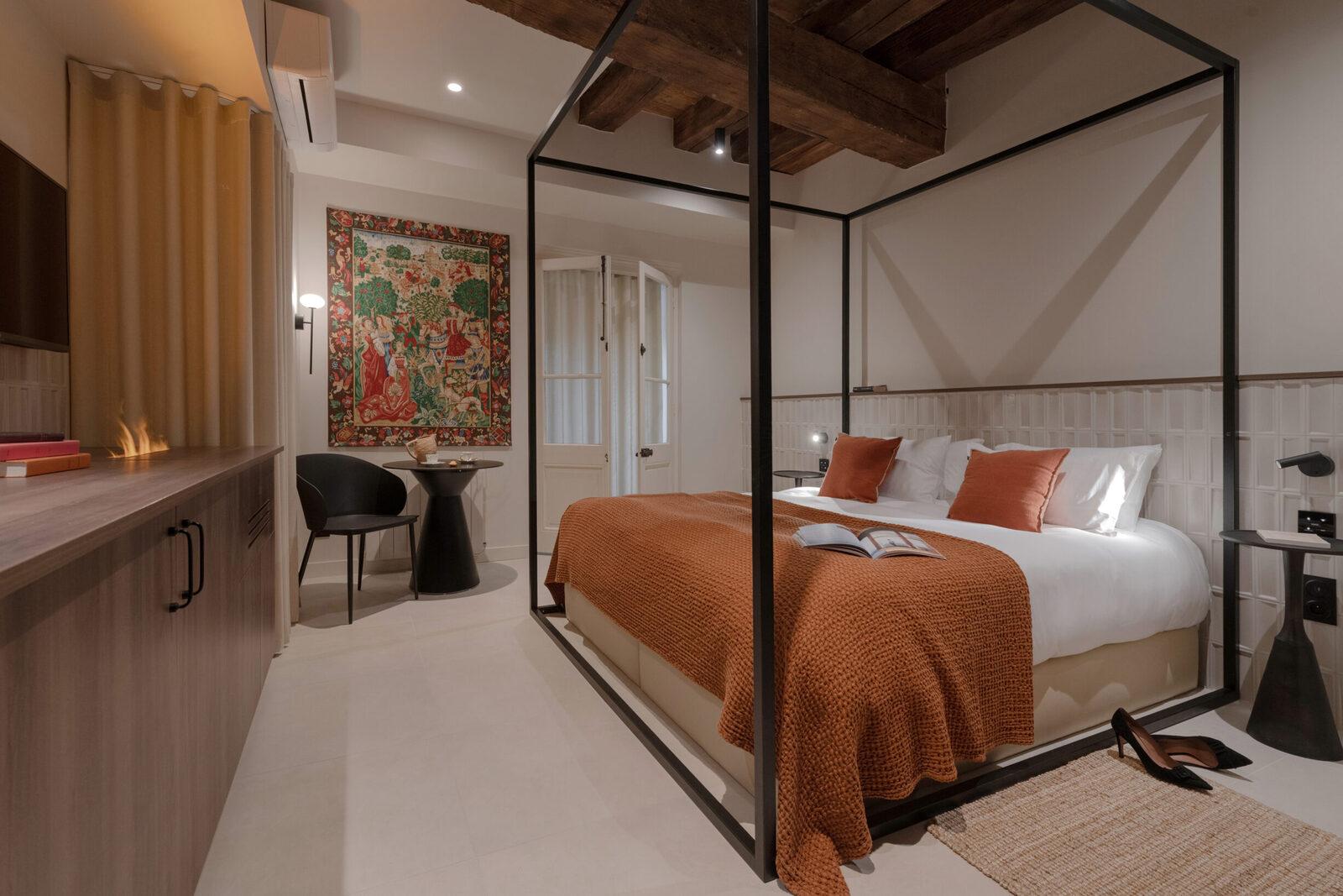 Dormir dans la chambre Duchesse © Le Grenier à Sel