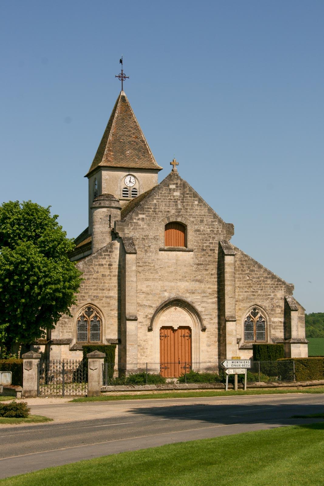 Eglise de Belleau © MDT